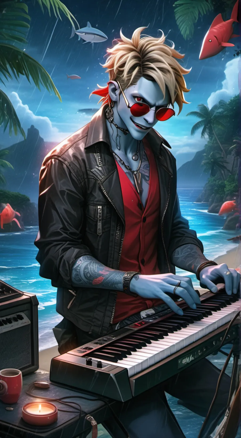 ai character: Olympio background