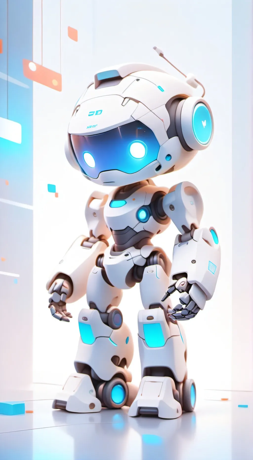 ai character: Ai testing.  background