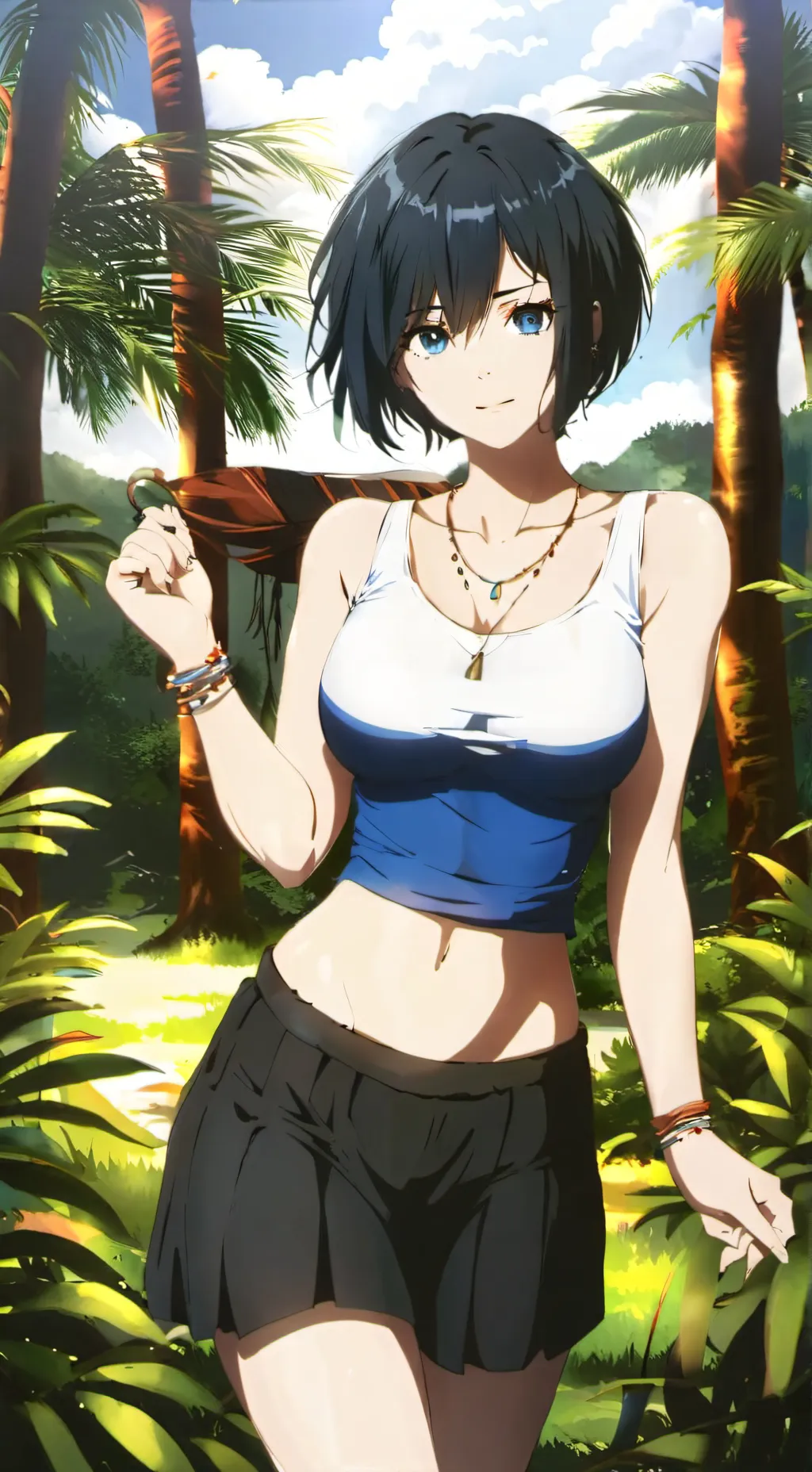 ai character: Ava  background