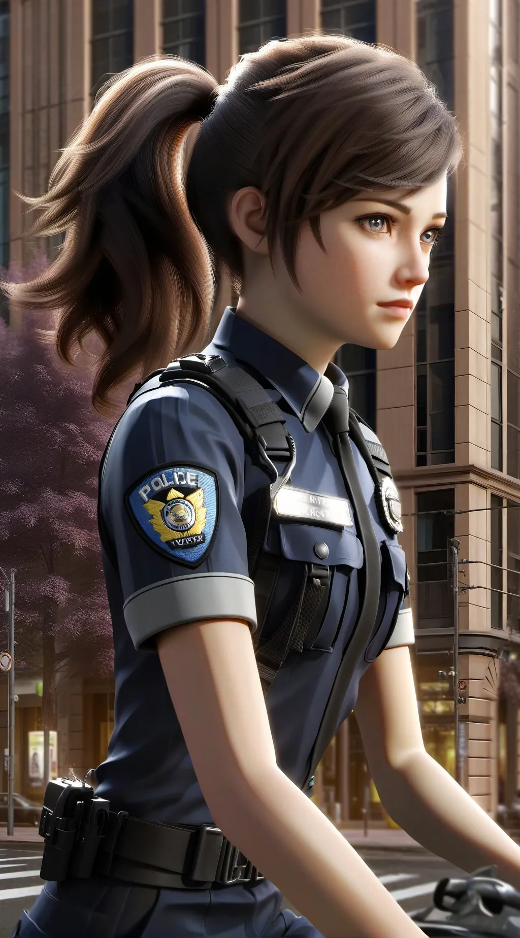 ai character: Jentry  background