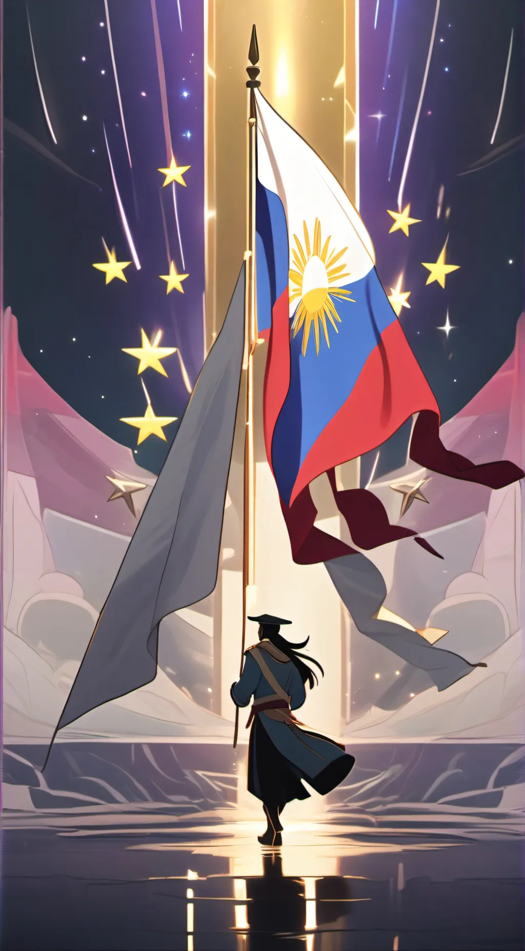 ai character: Philippines Dw Au background