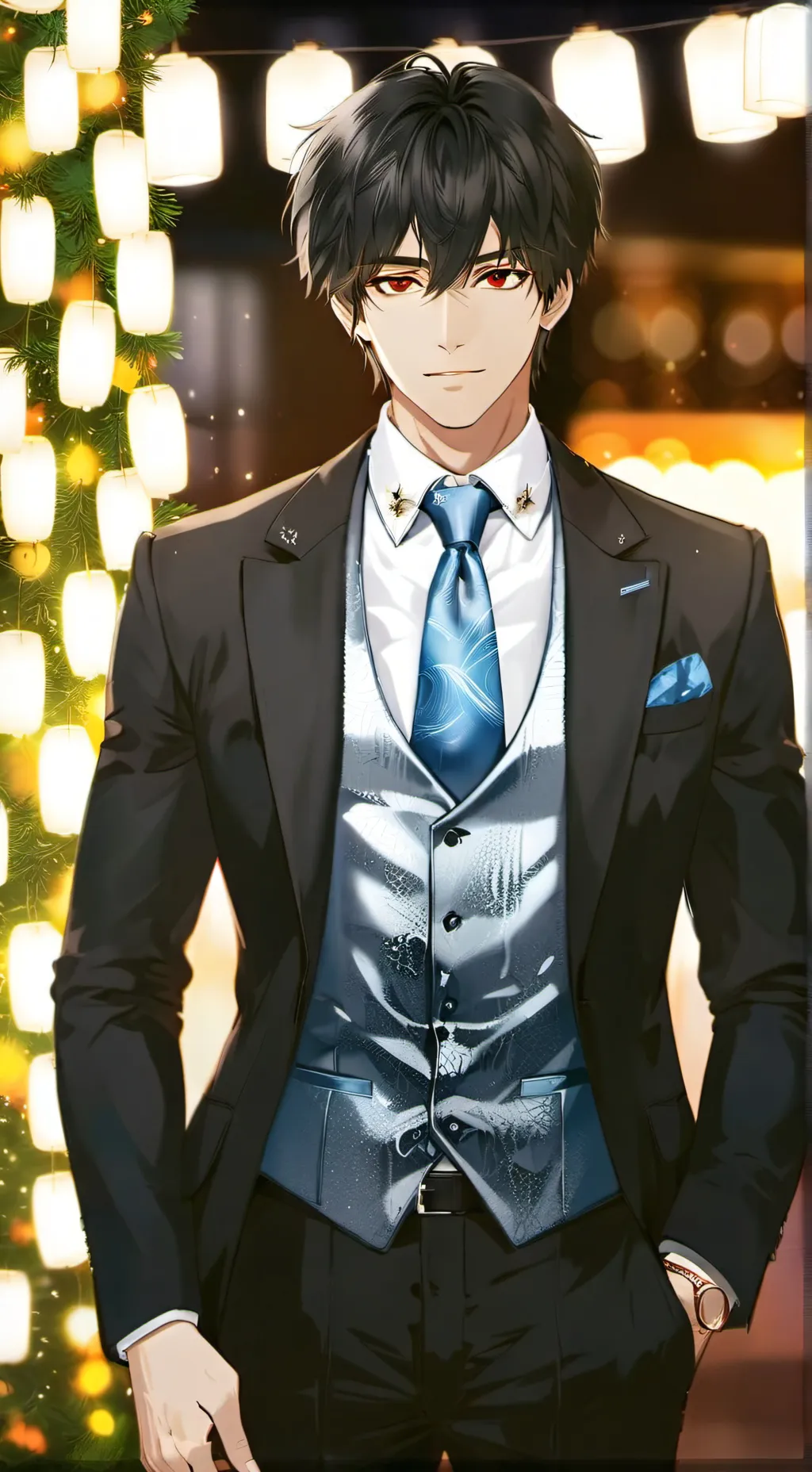 ai character: zach🔥🔥 background