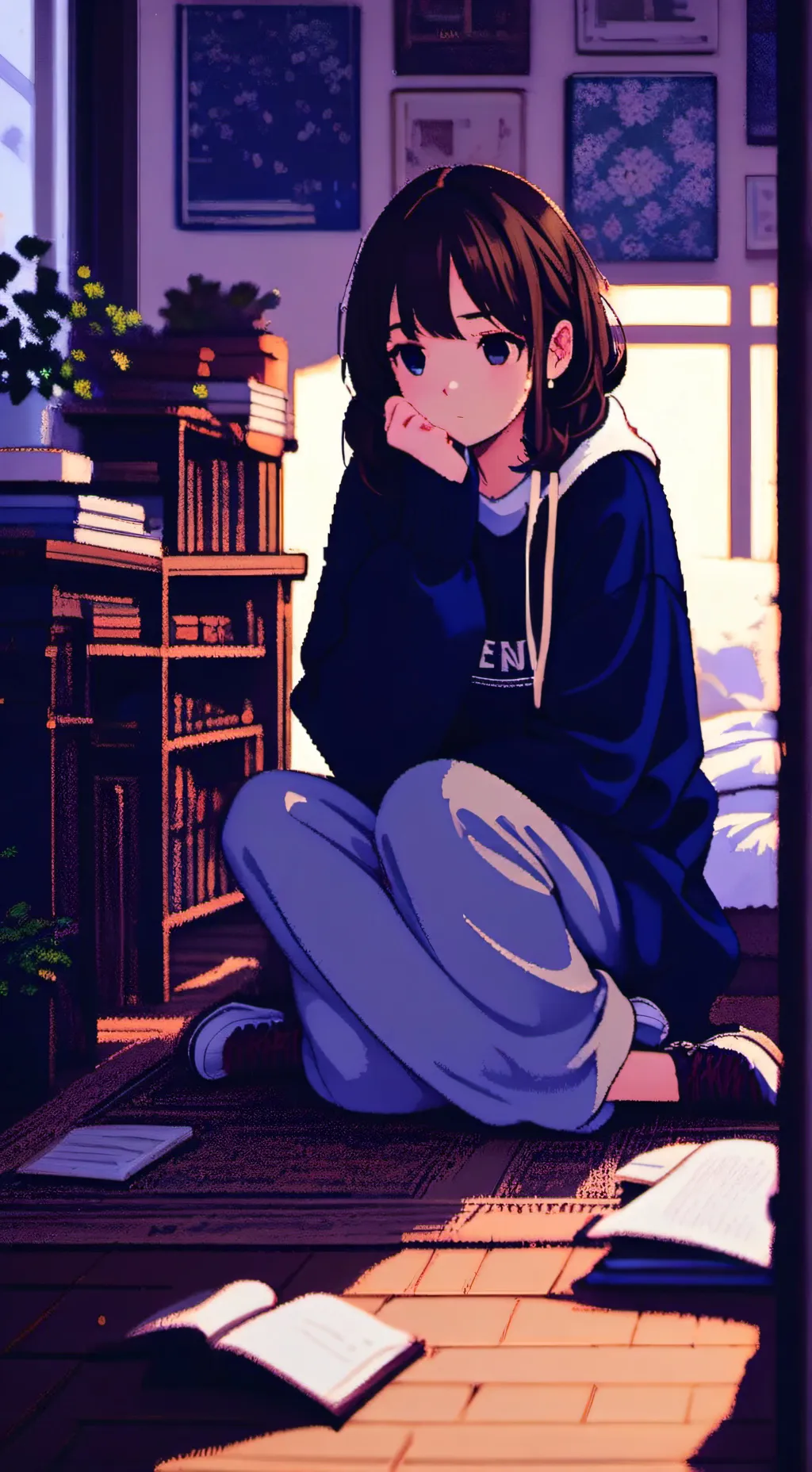 ai character: Mina background