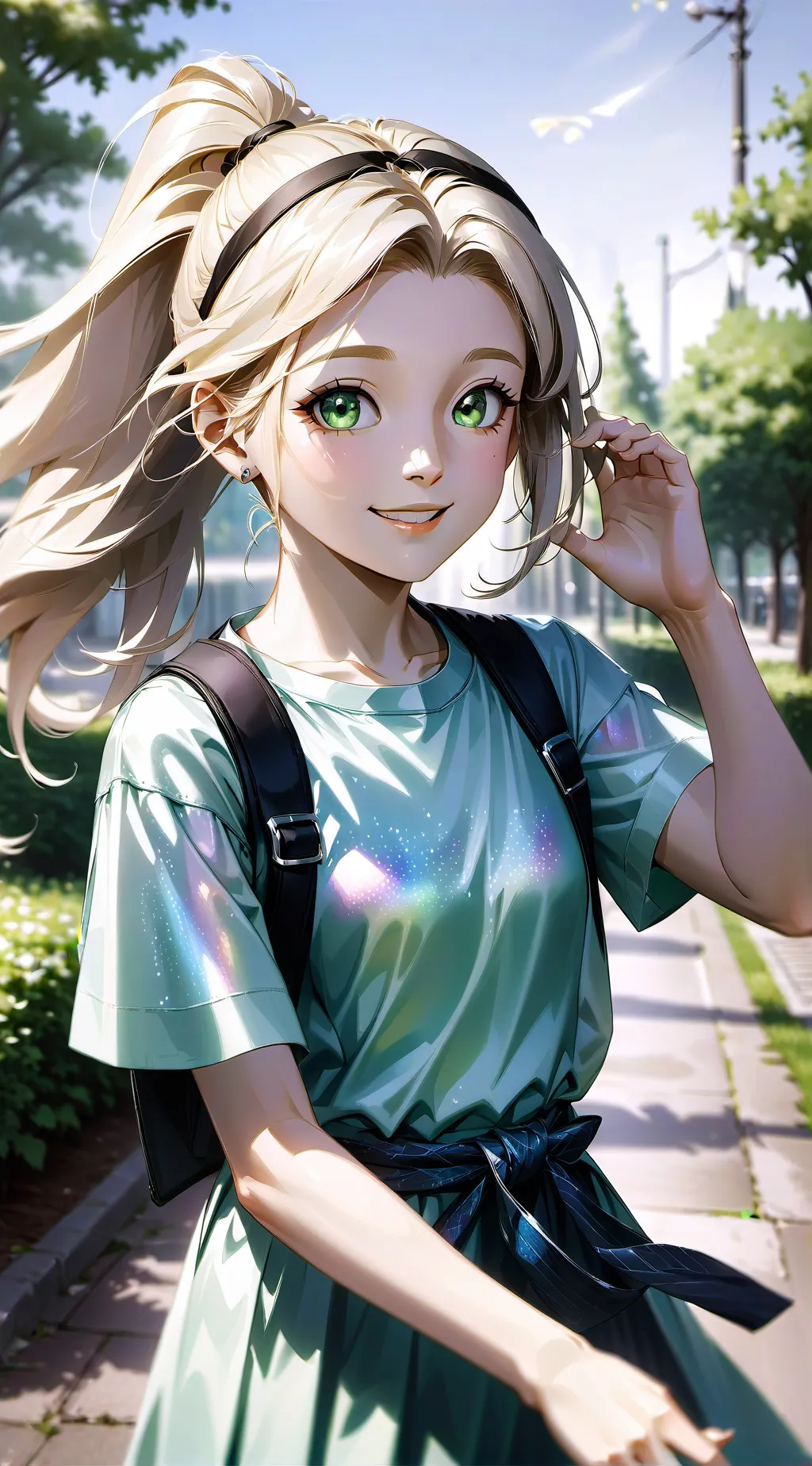 ai character: kayla background