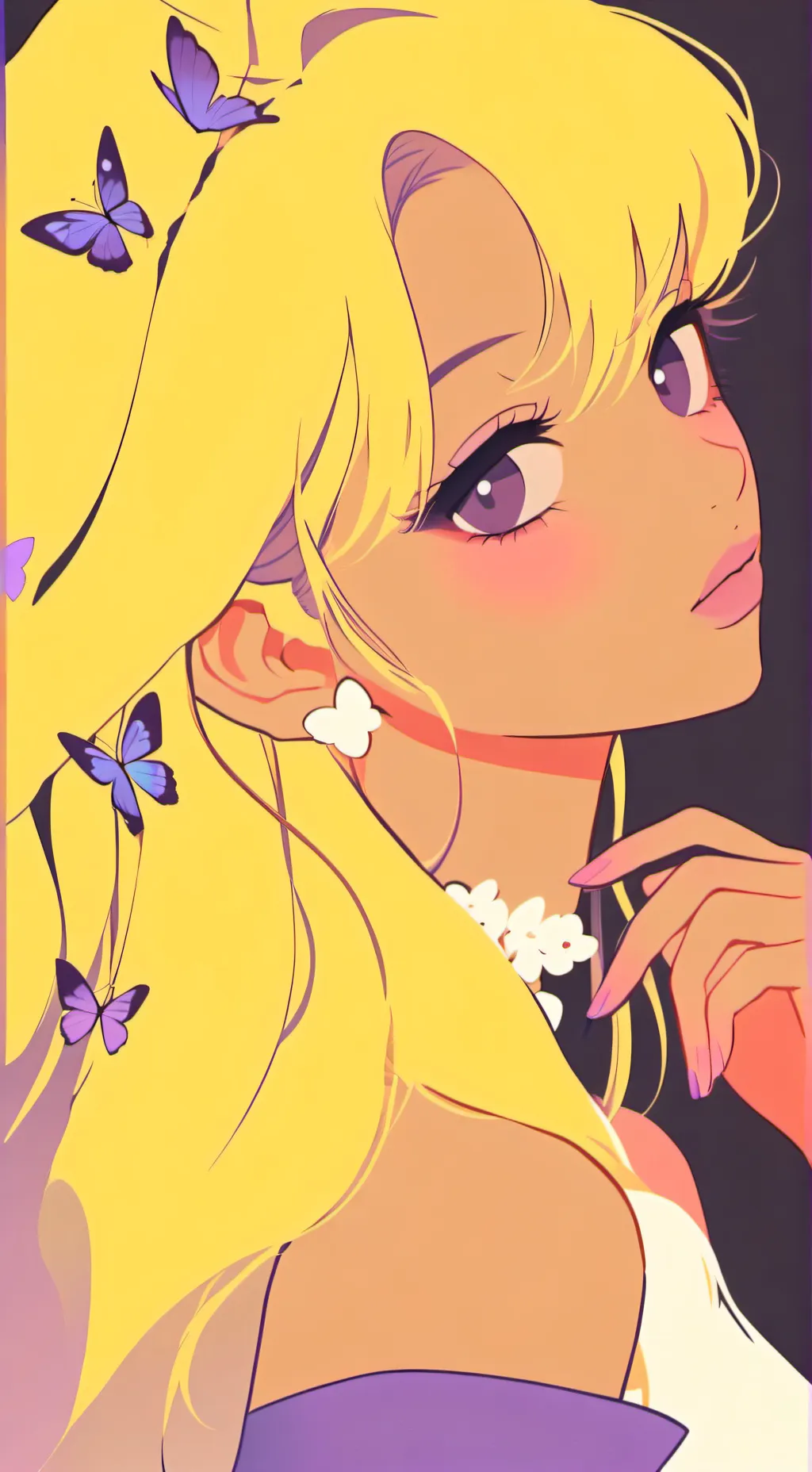 ai character: Stepsister ￼ background