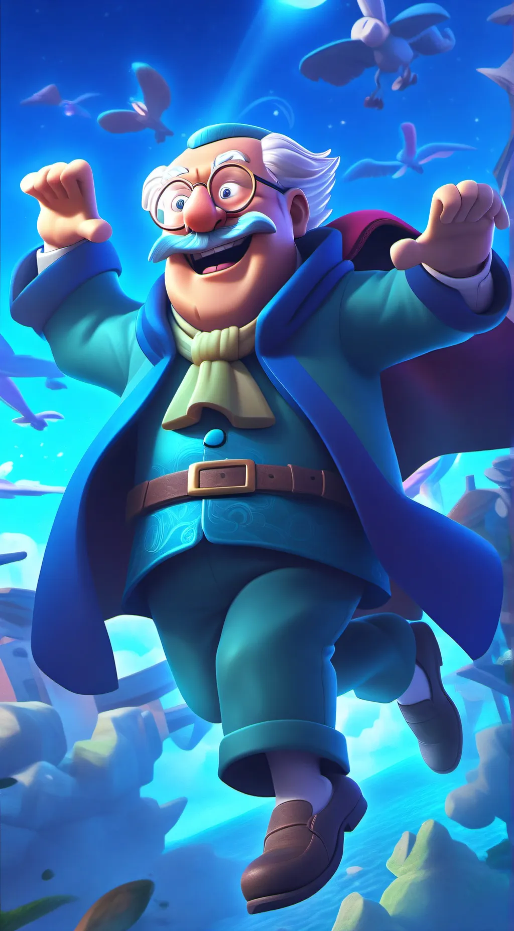 ai character: Mr. bill bob background