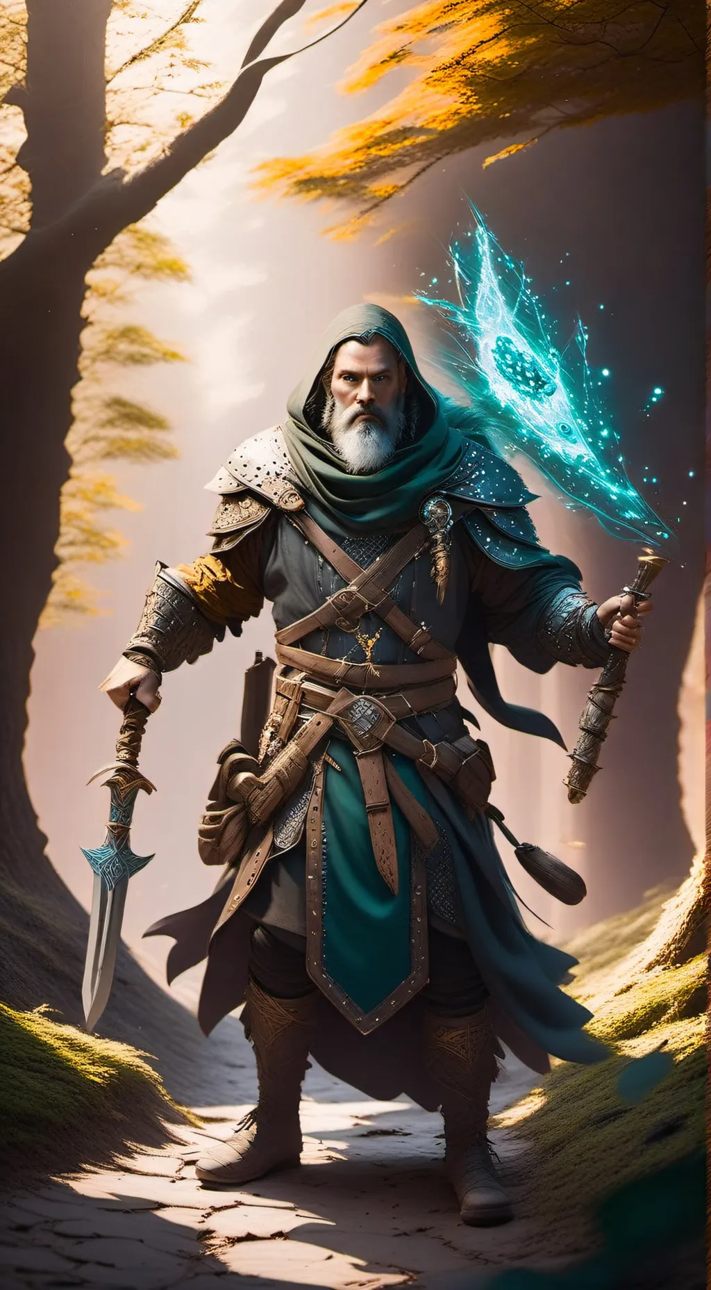 ai character: fantasy rpg background