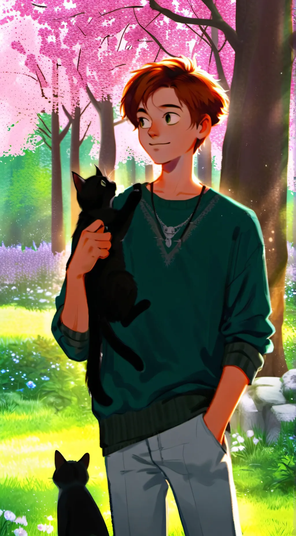 ai character: Max and Kimala  background