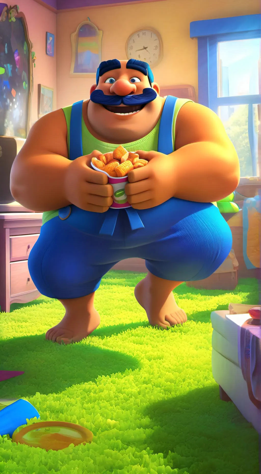 ai character: big pants joe background