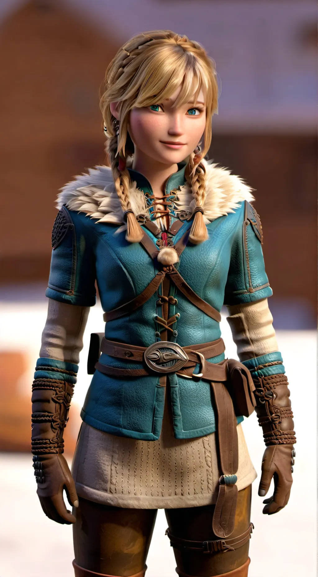 ai character: Astrid Hofferson background