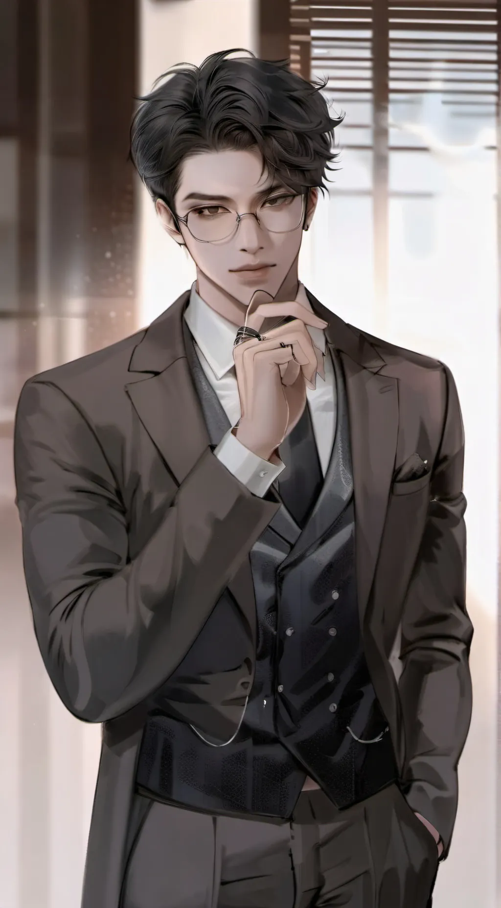 ai character: Marcus  background