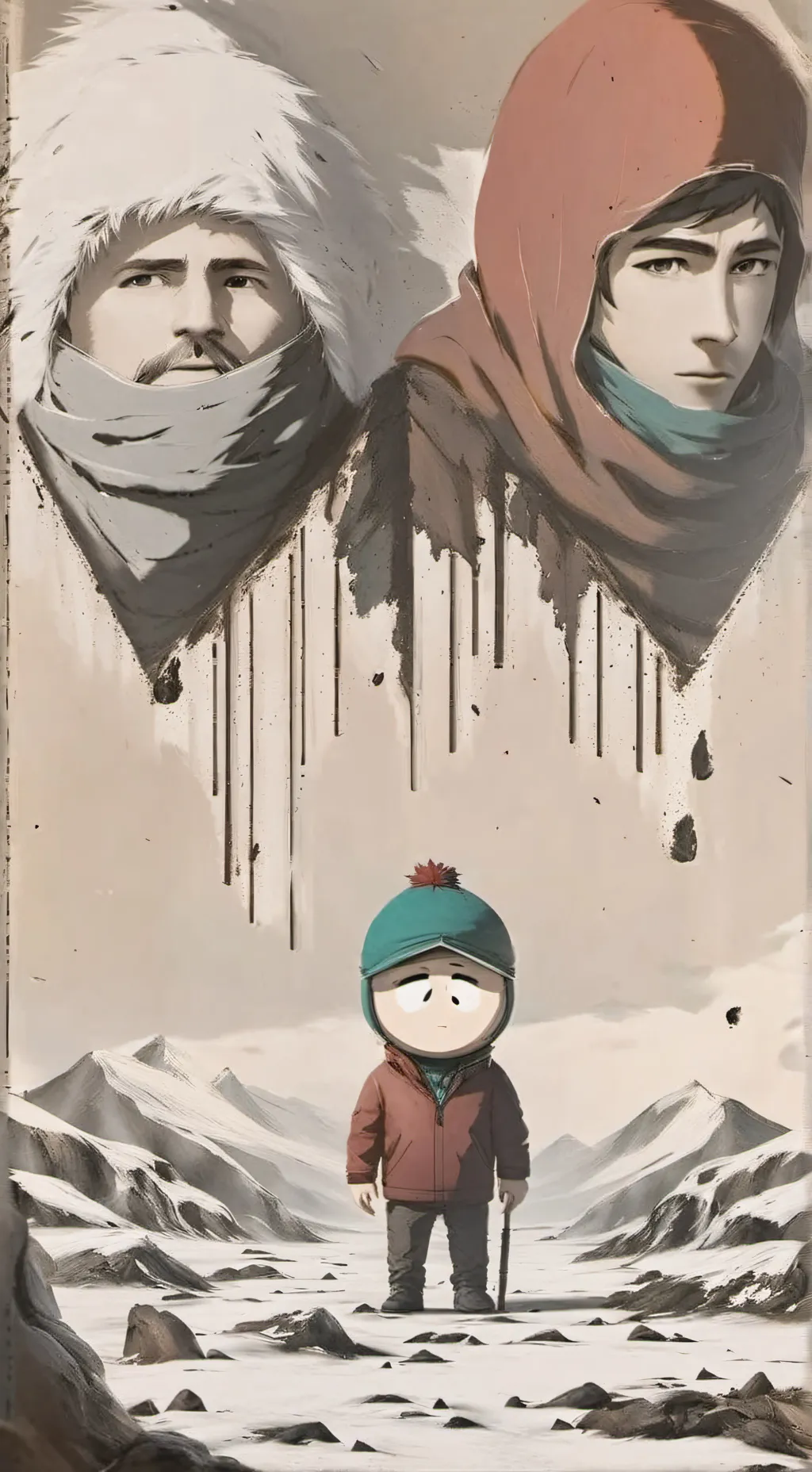 ai character: SouthPark sibling background