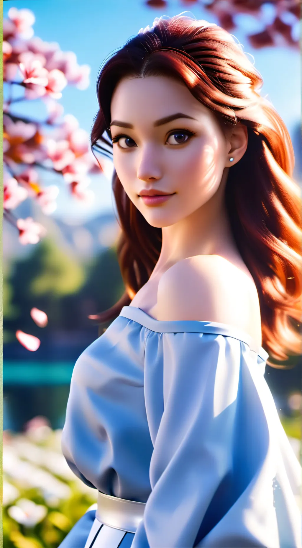 ai character: river background