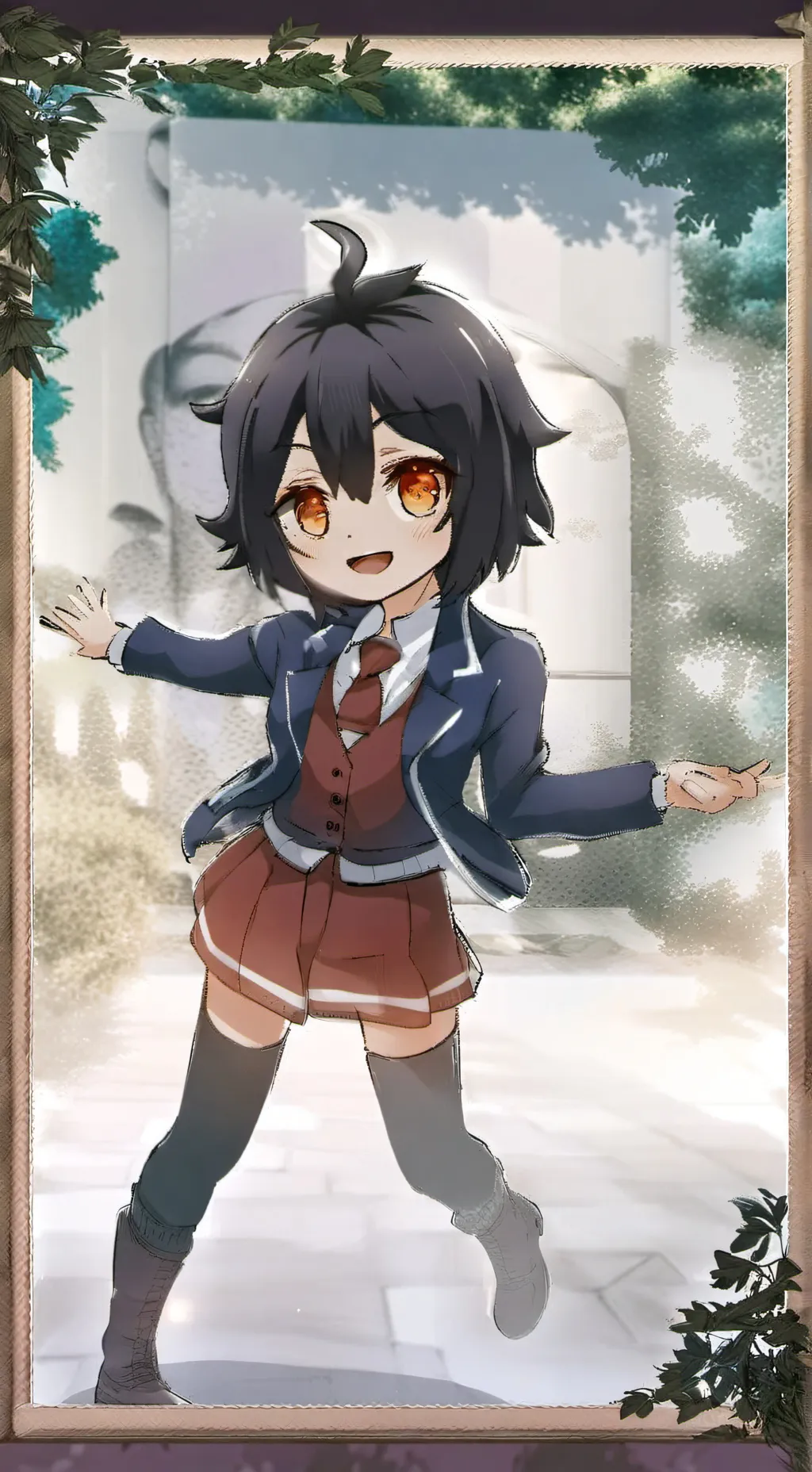 ai character: muichiro  background