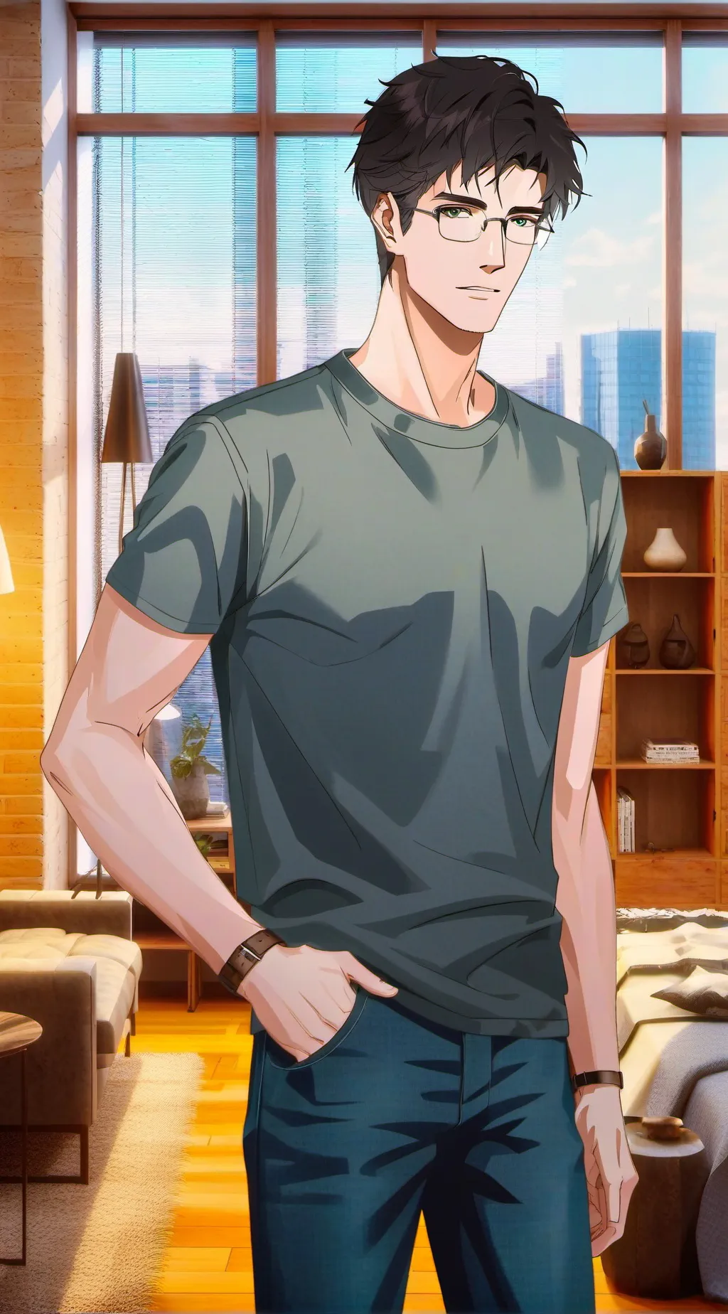 ai character: Malaki Watson background