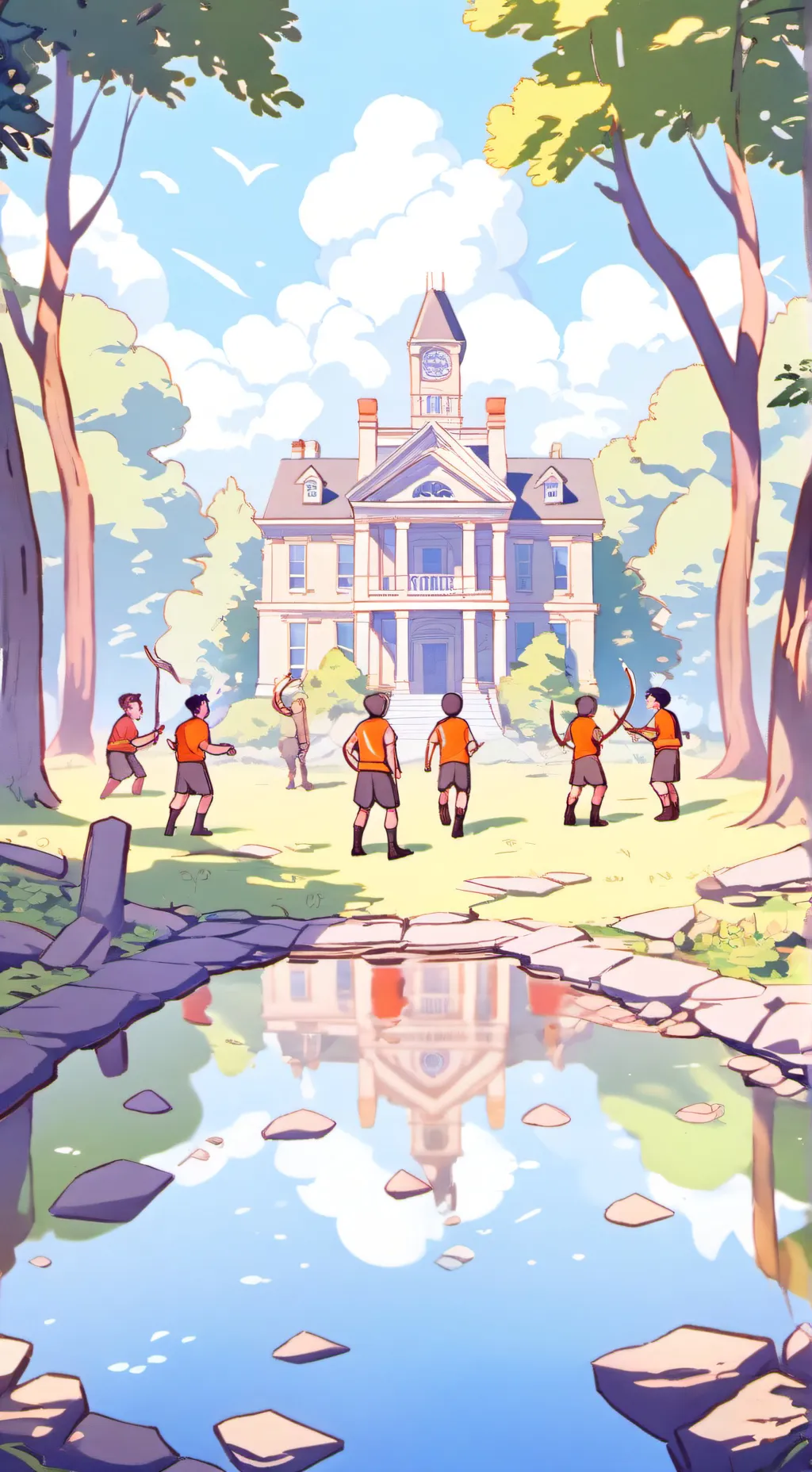 ai character: Pjo background