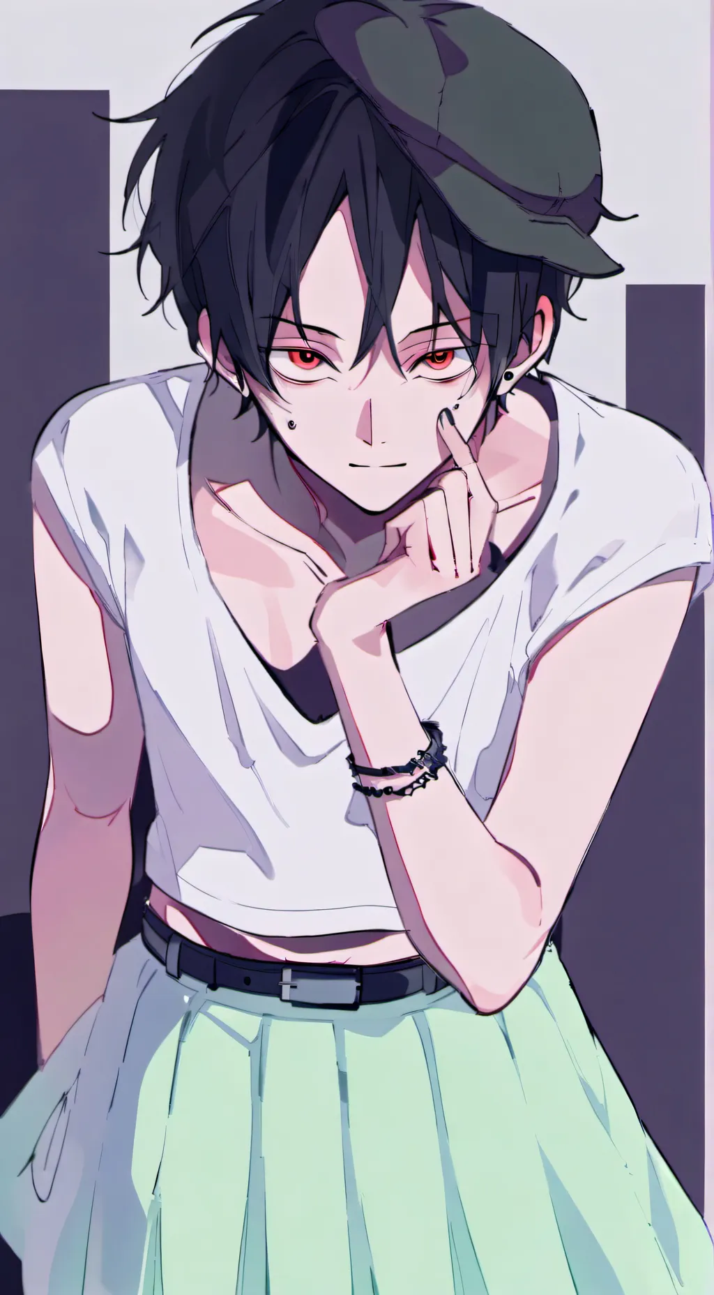 ai character: Luffy background