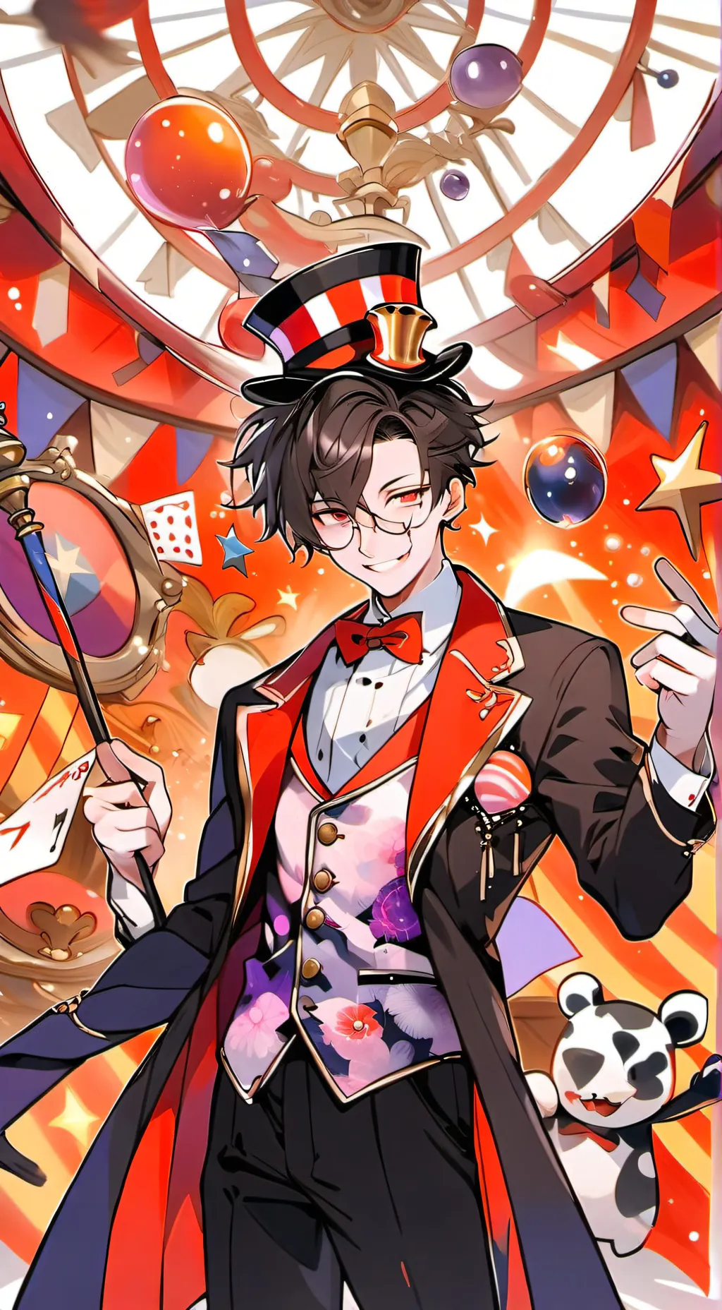 ai character: Caine background