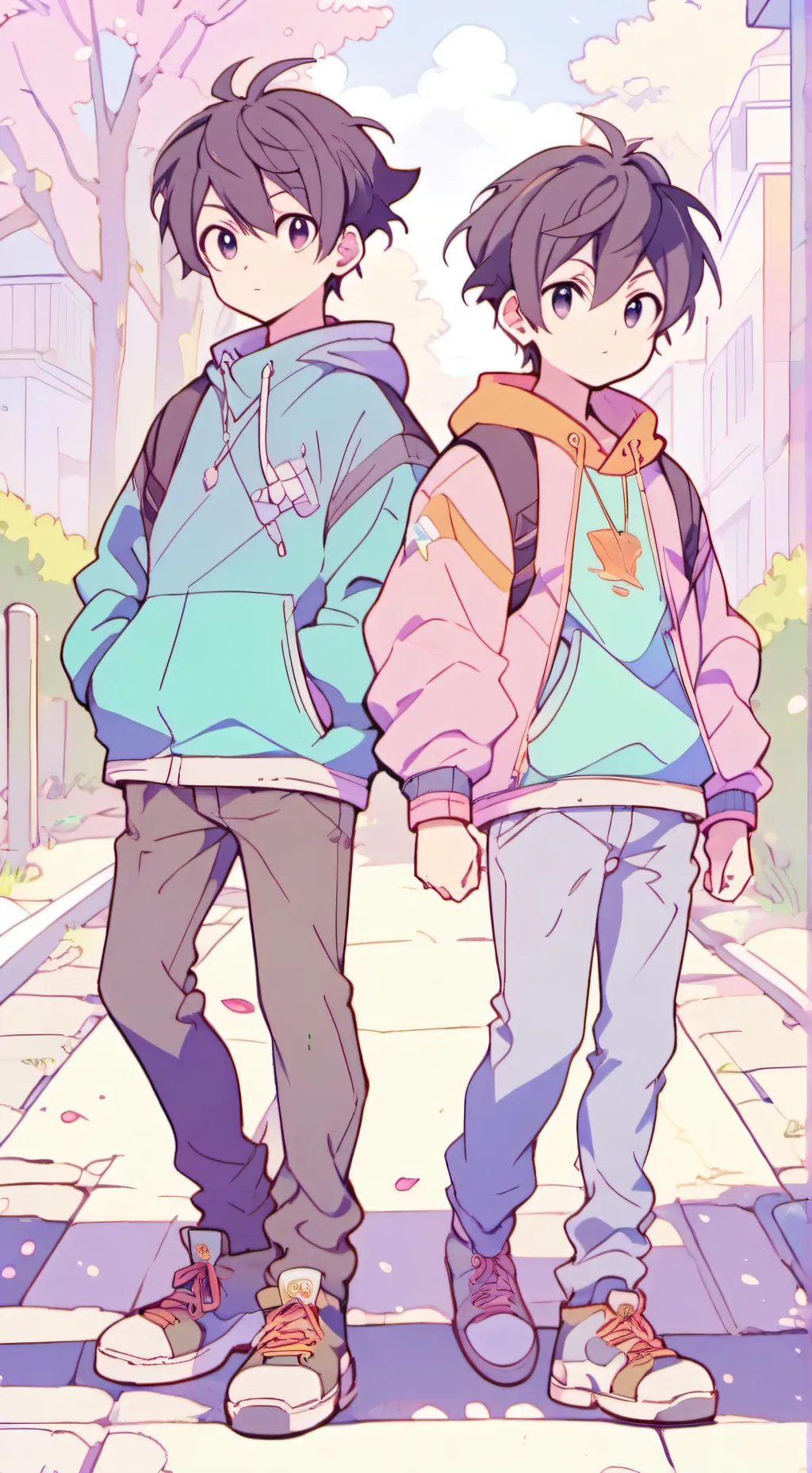 ai character: Kosta x Andrija  background