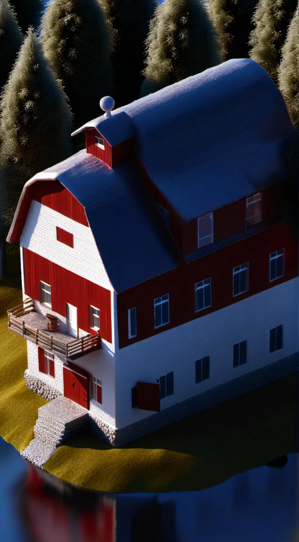 ai character: Farm  background