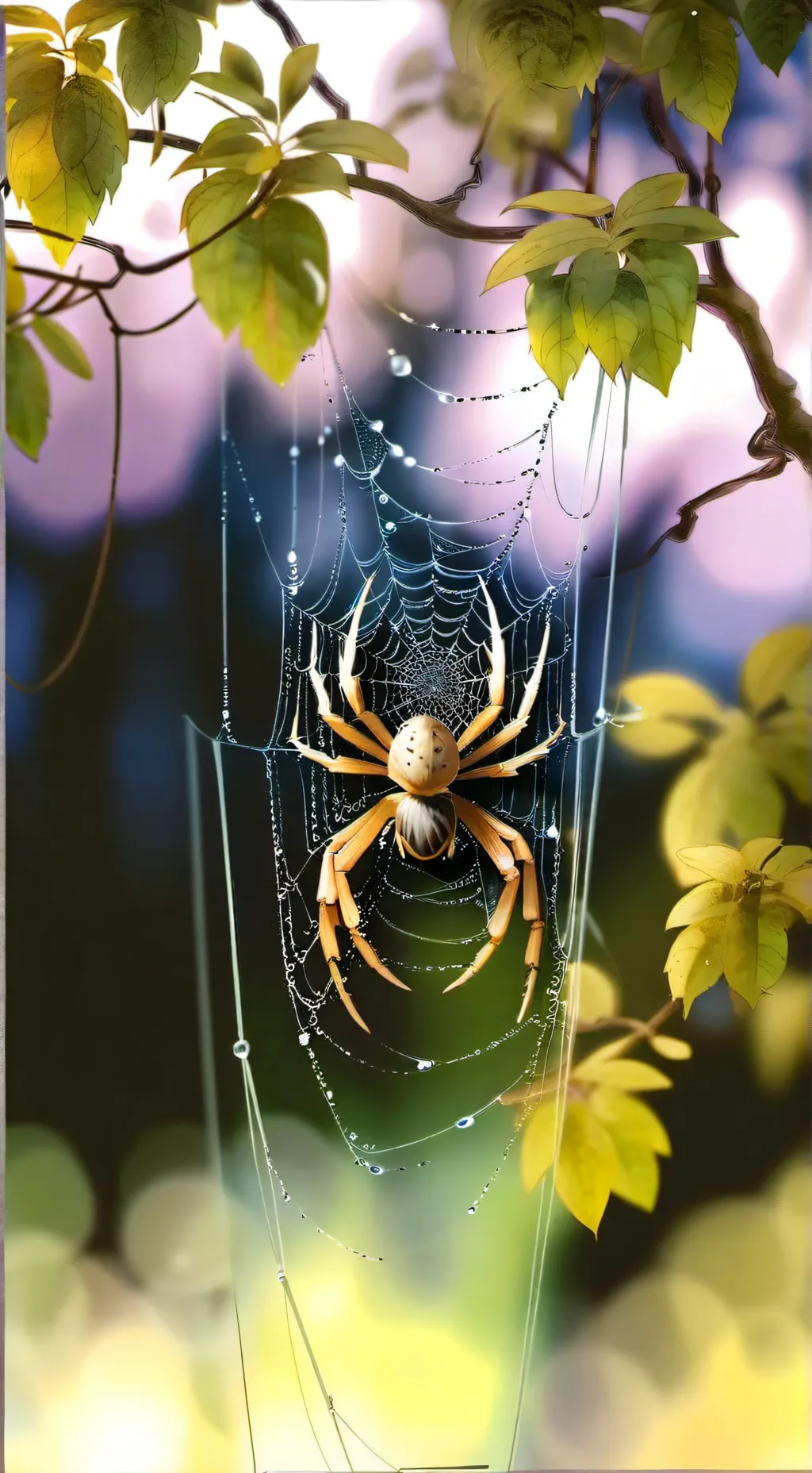 ai character: 🕷️ Spider 🕷️ background