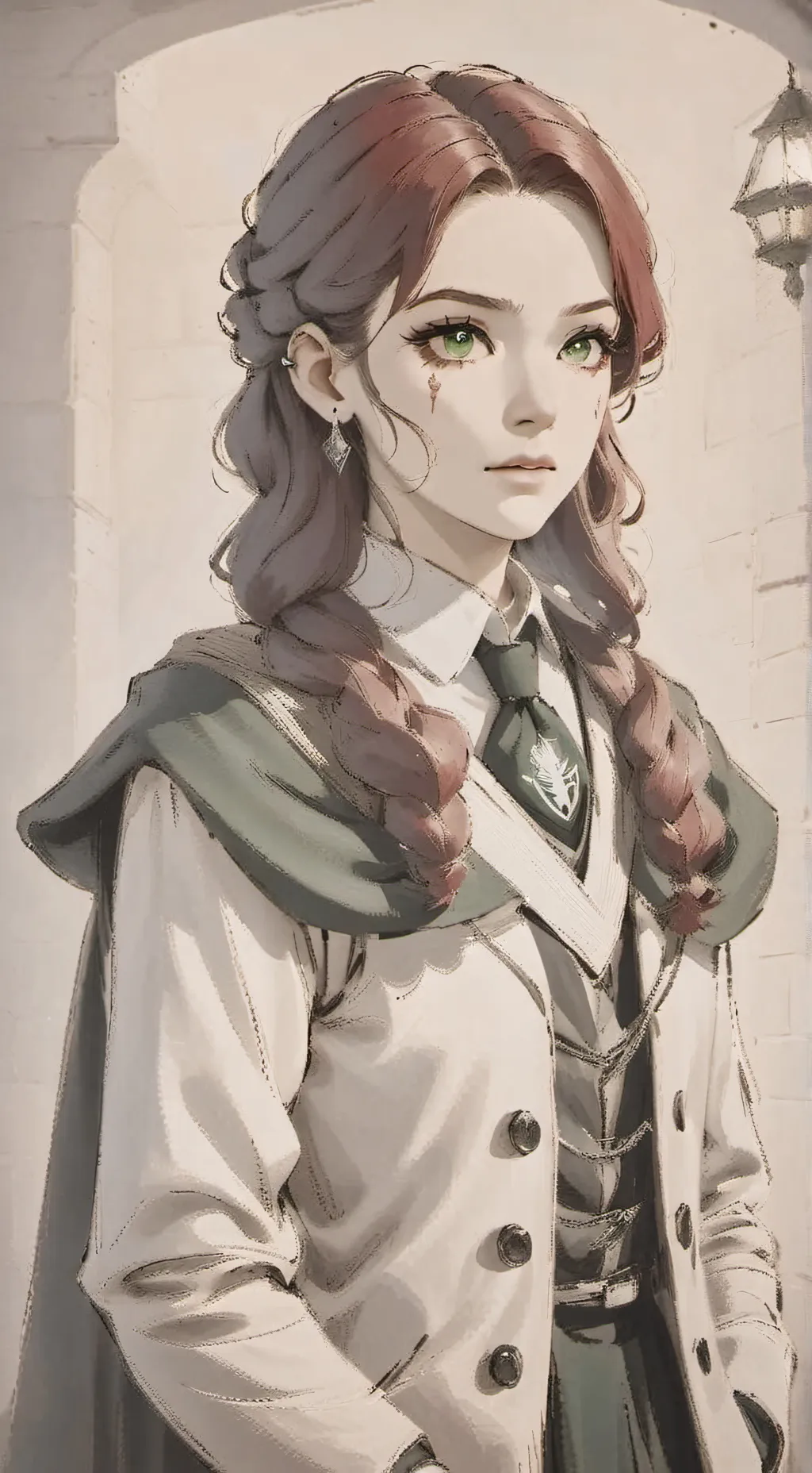 ai character: Hogwarts background