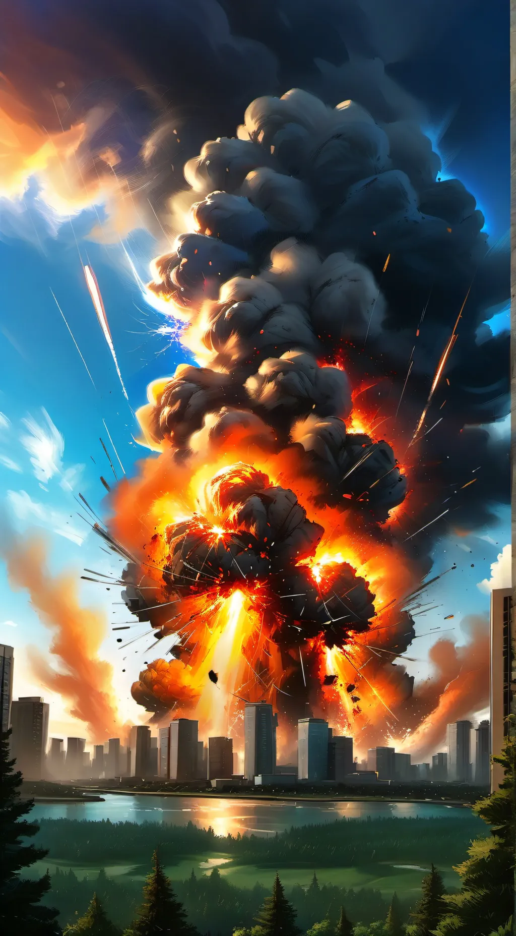 ai character: Passout Mha background