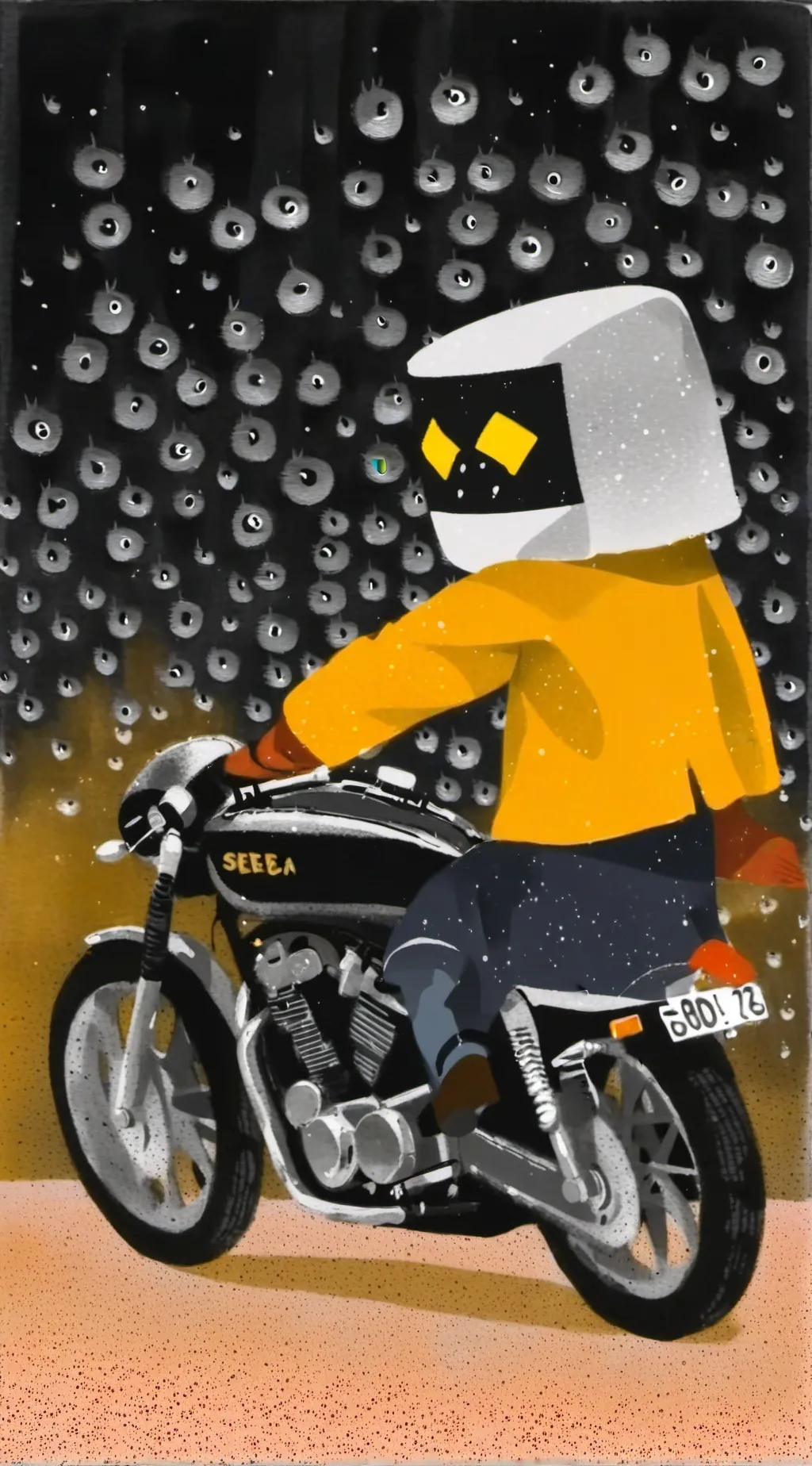 ai character: funtime foxy background