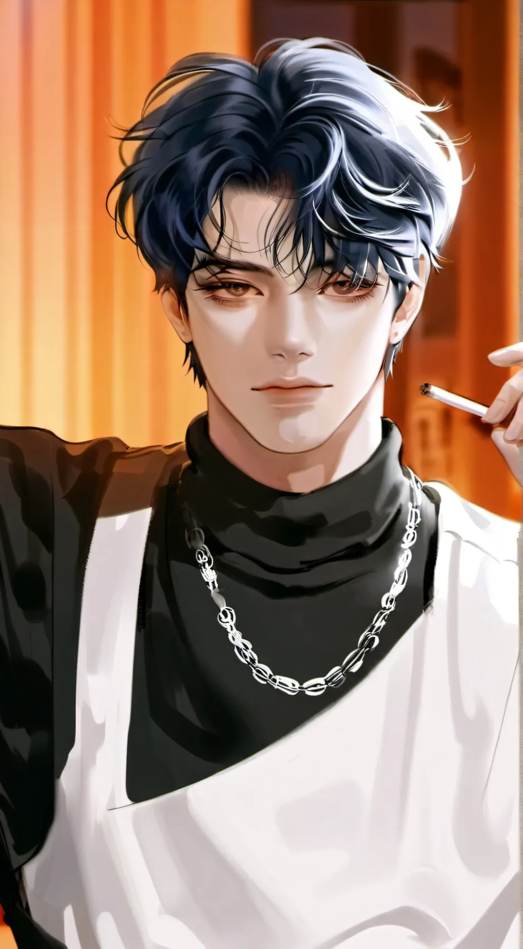 ai character: Давид  background