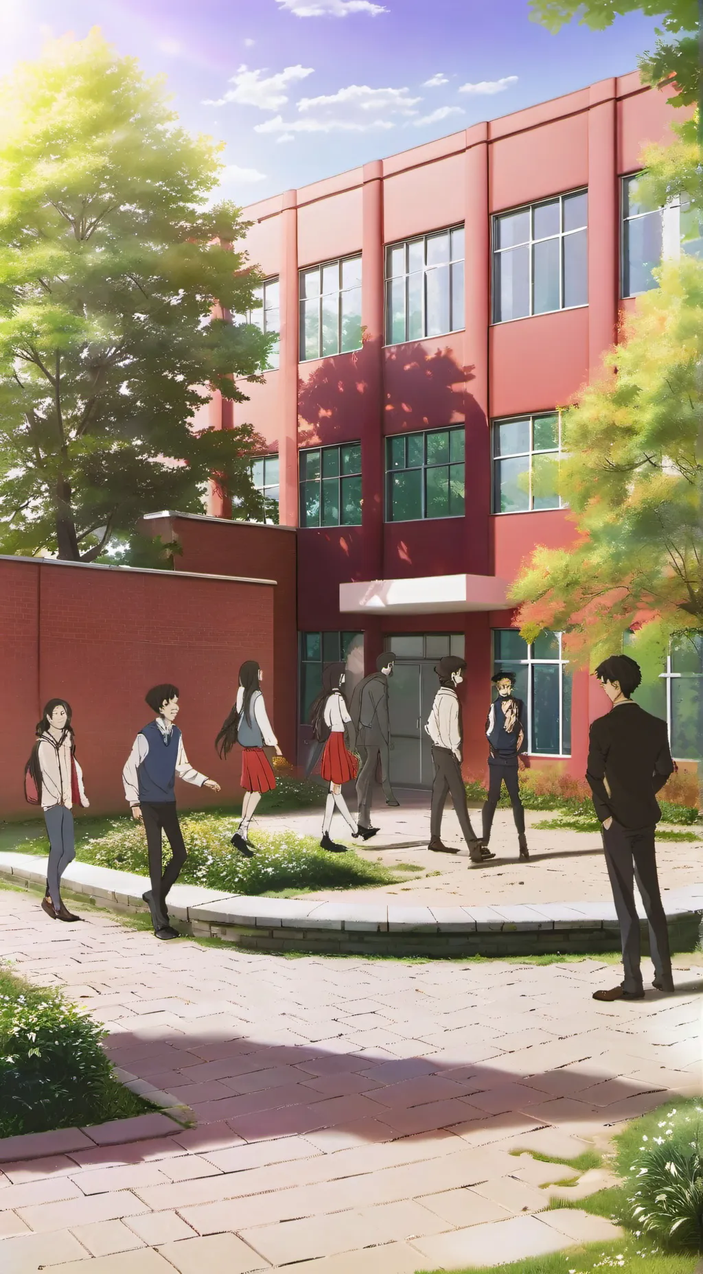 ai character: MHA FIGHT!!!  background