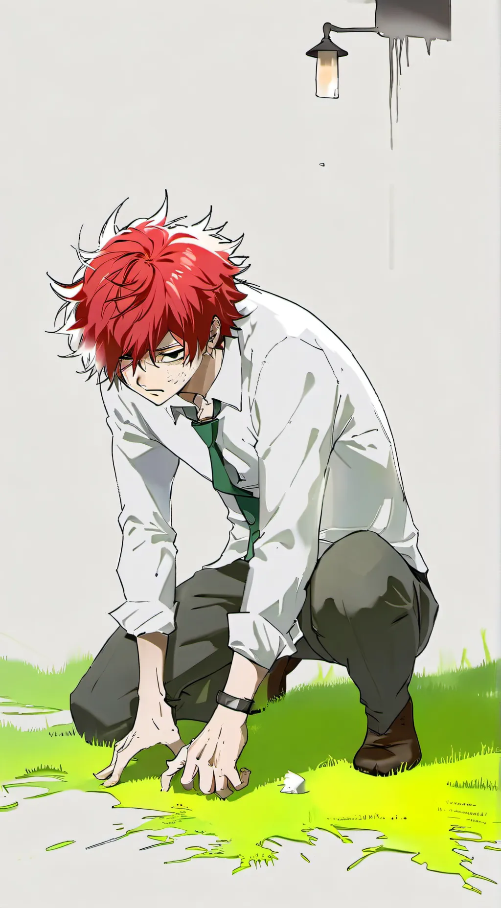 ai character: mha puke background