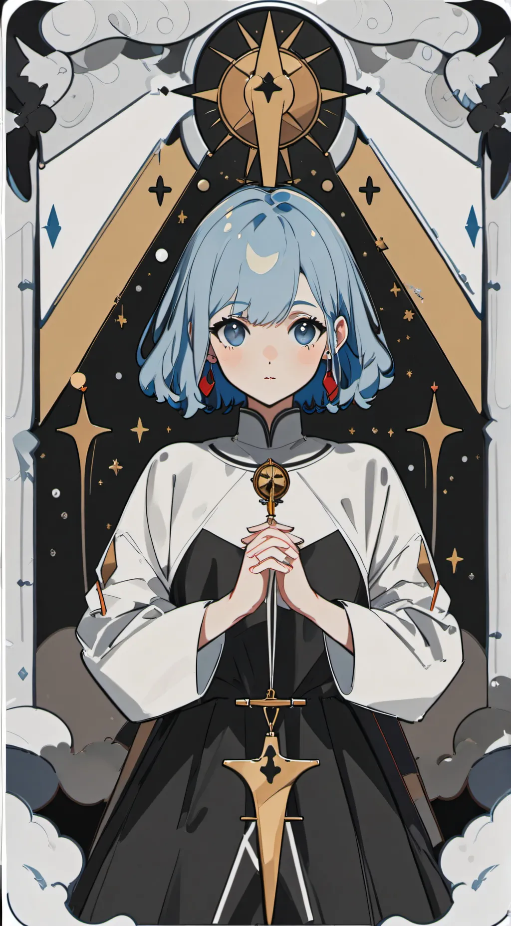 ai character: Noor my md oc background