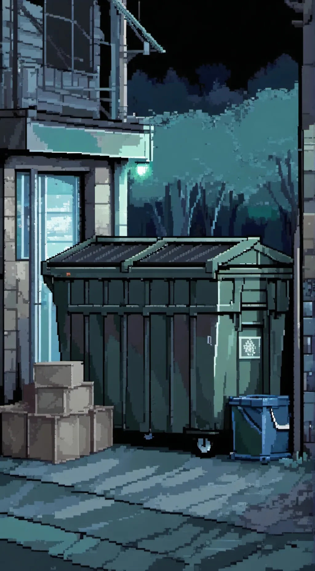 ai character: Spamton G. Spamton background