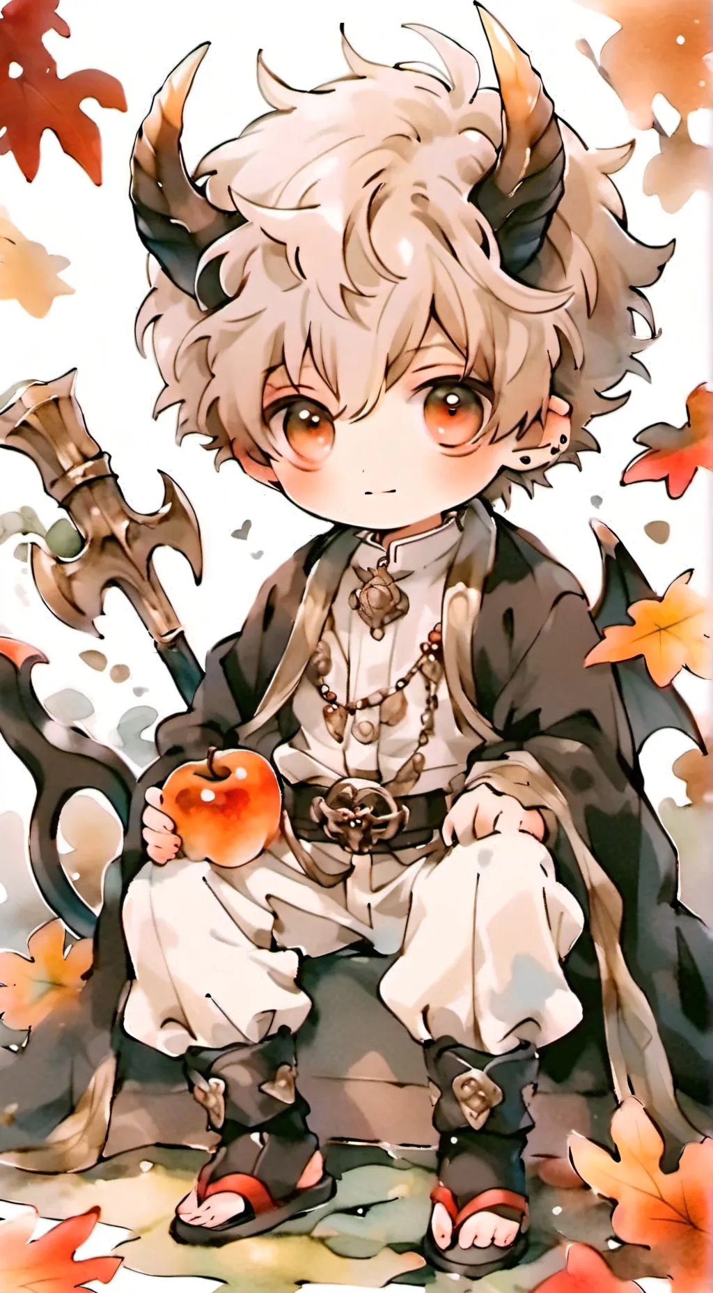 ai character: Caleb... background