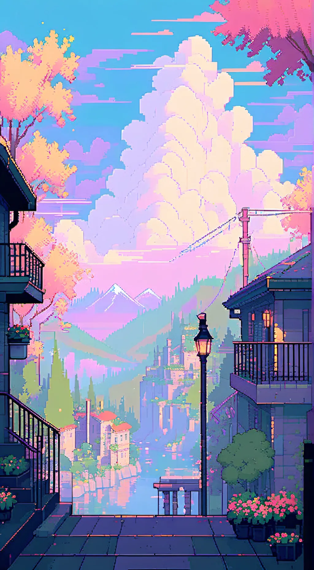 ai character: news background