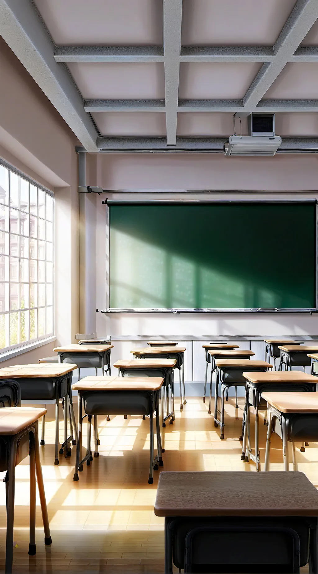 ai character: horse school  background