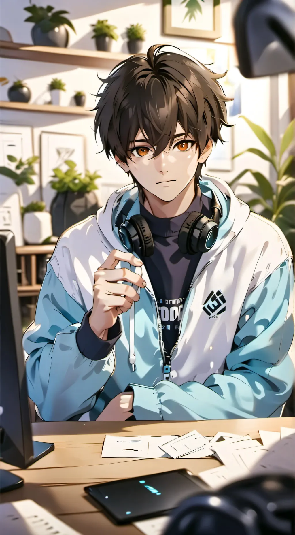 ai character: alex background