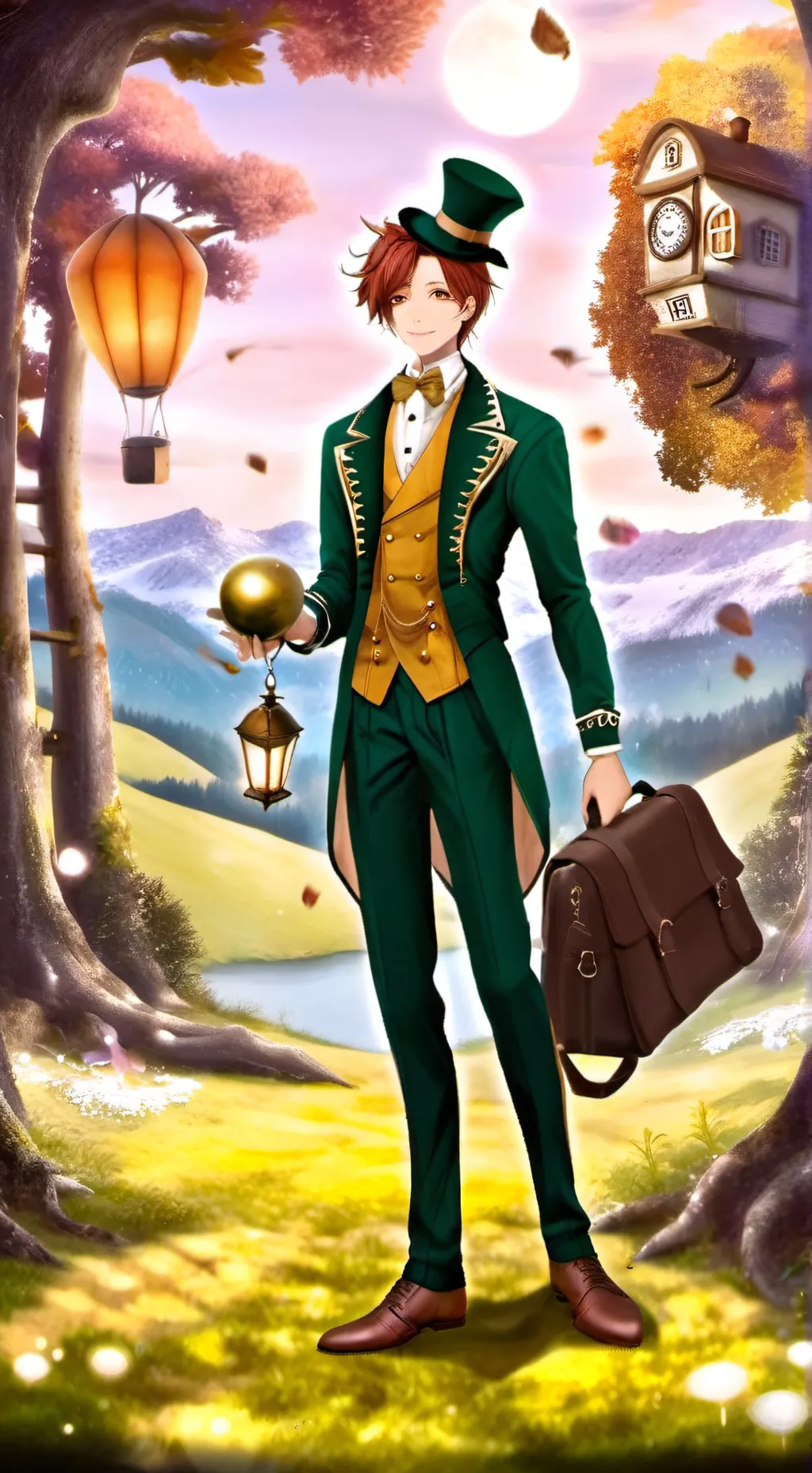 ai character: police scraps background