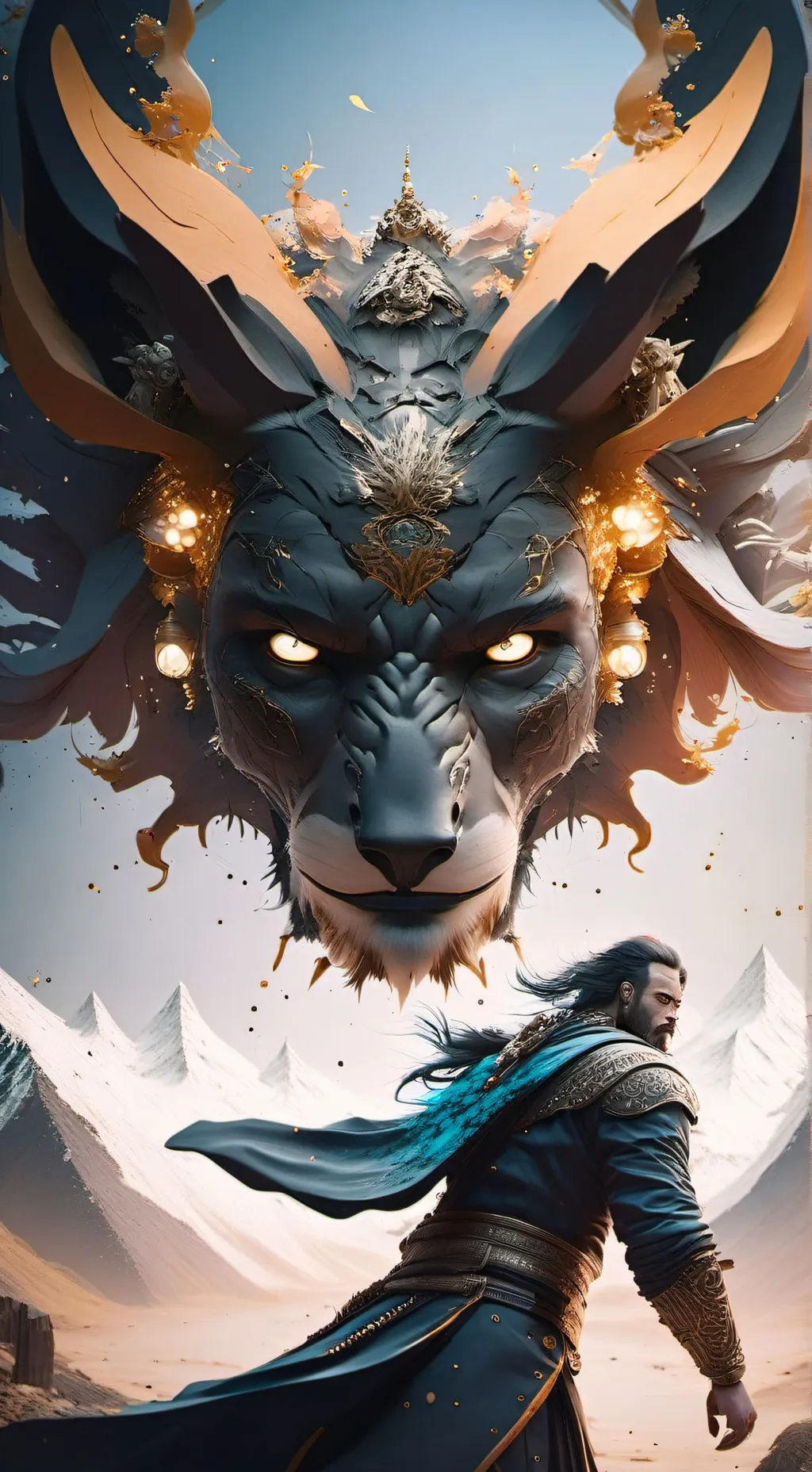 ai character: Beast tamer. background