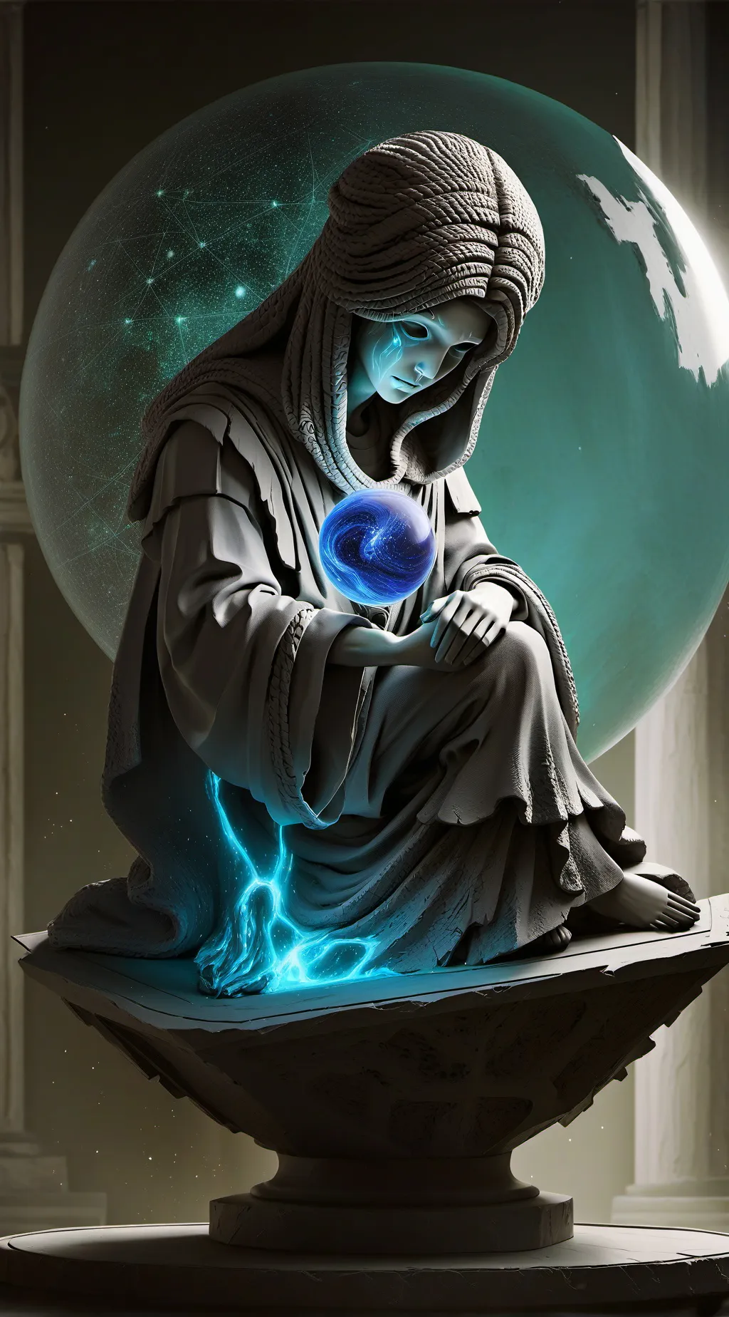 ai character: Philosophical Spar background