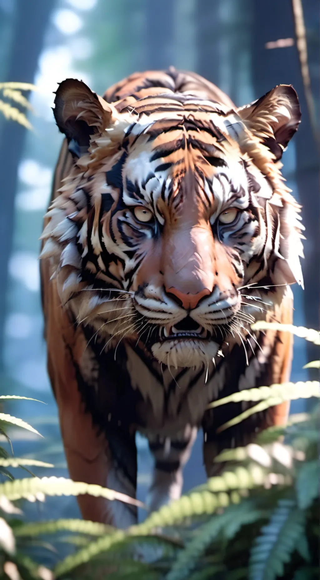 ai character: minou  background