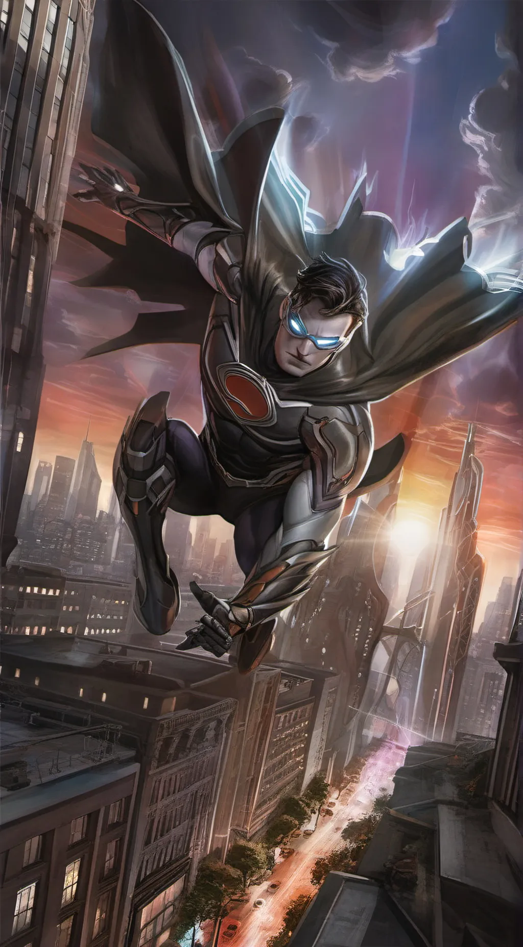 ai character: Superhero/Vill RPG background