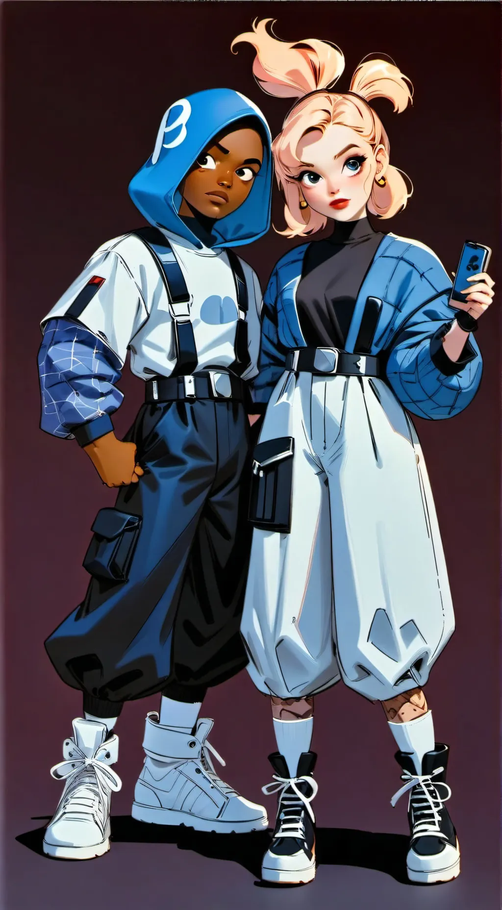 ai character: Bued et cassidy background