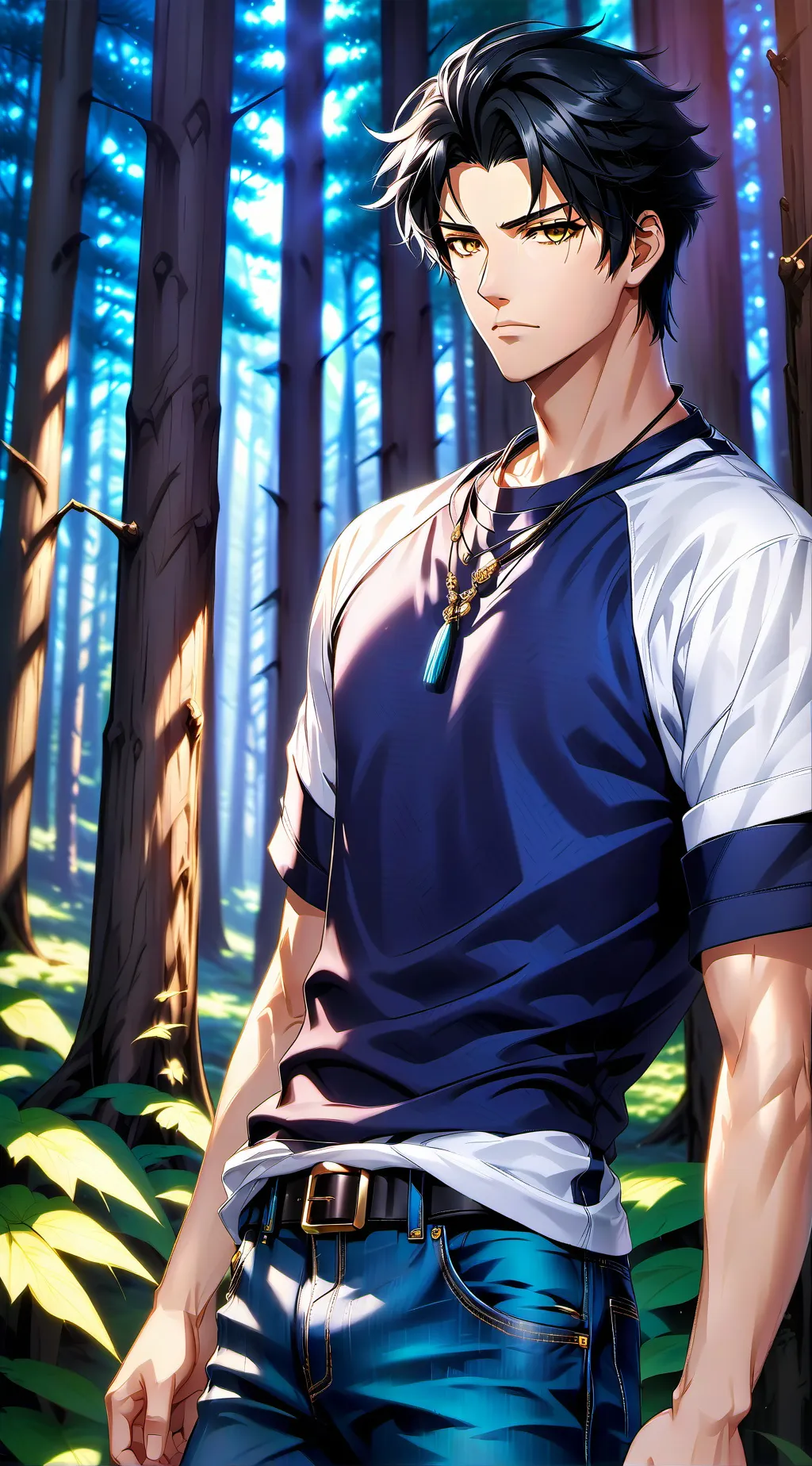 ai character: Johnny background