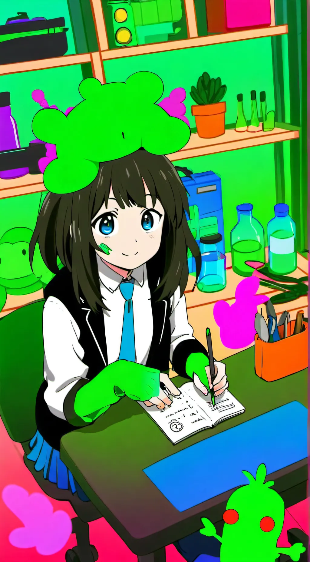 ai character: S.J. background