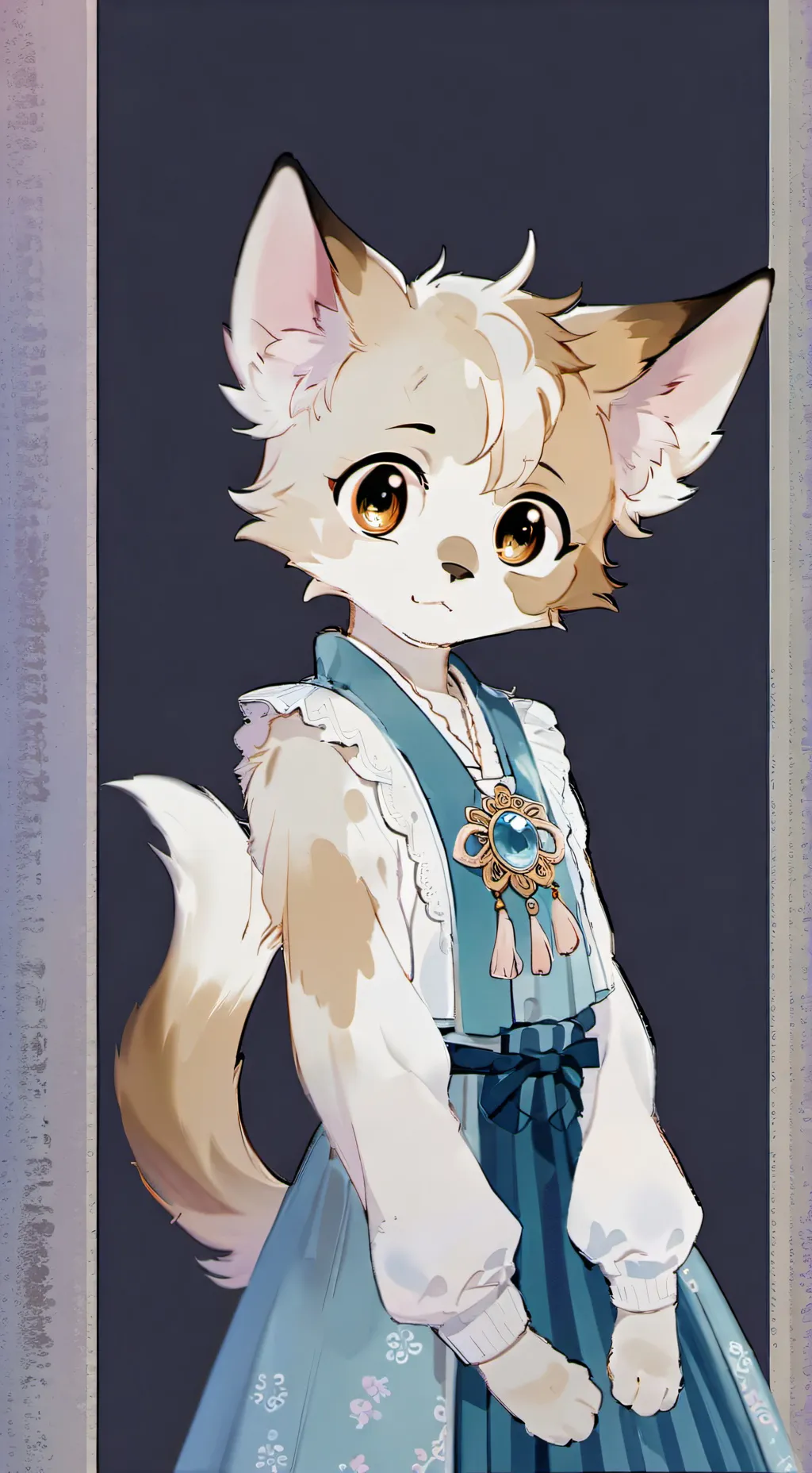 ai character: Yoonie background