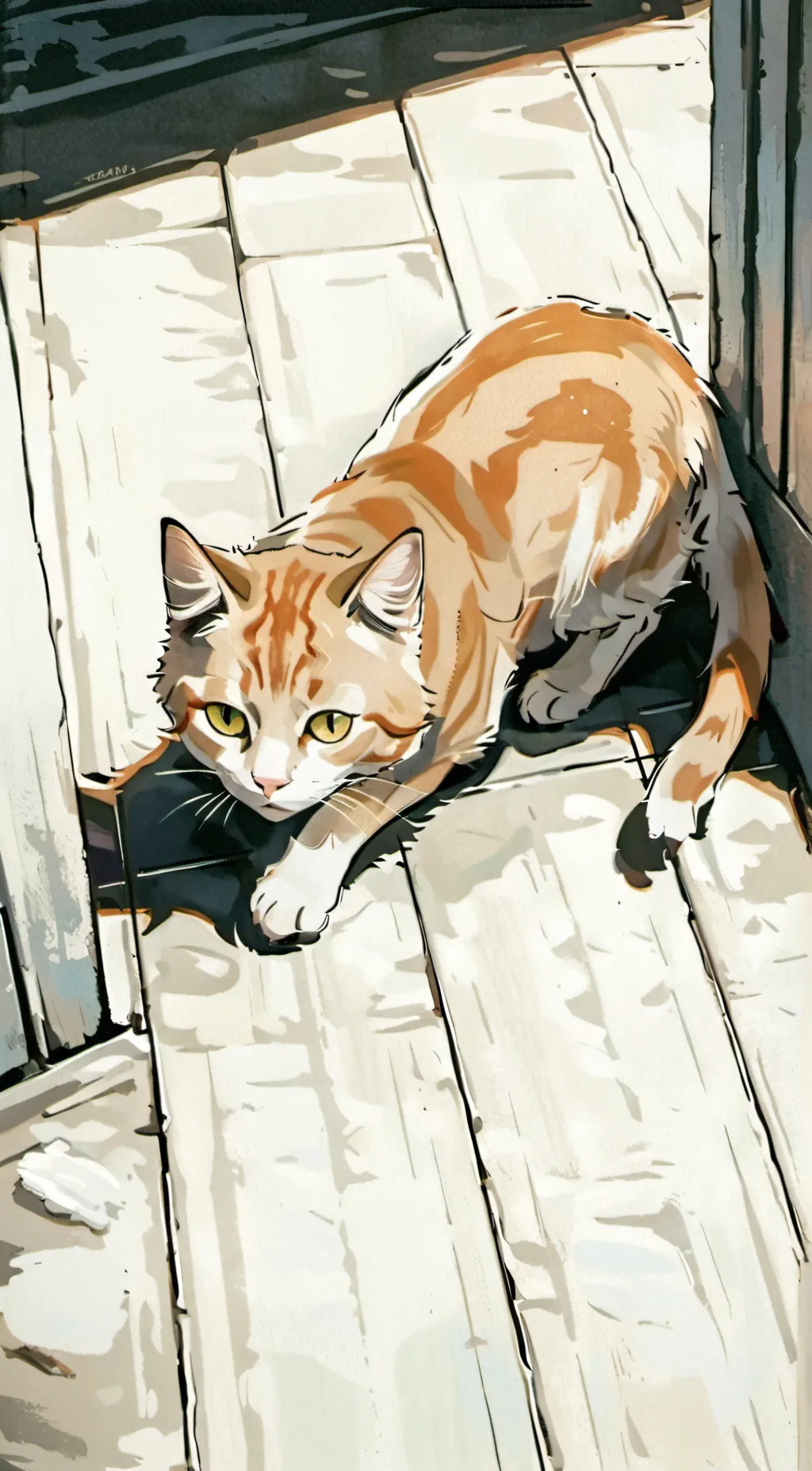 ai character: Mao   background