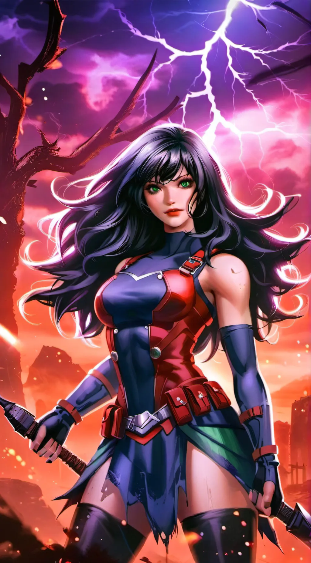 ai character: Amazir Queen background