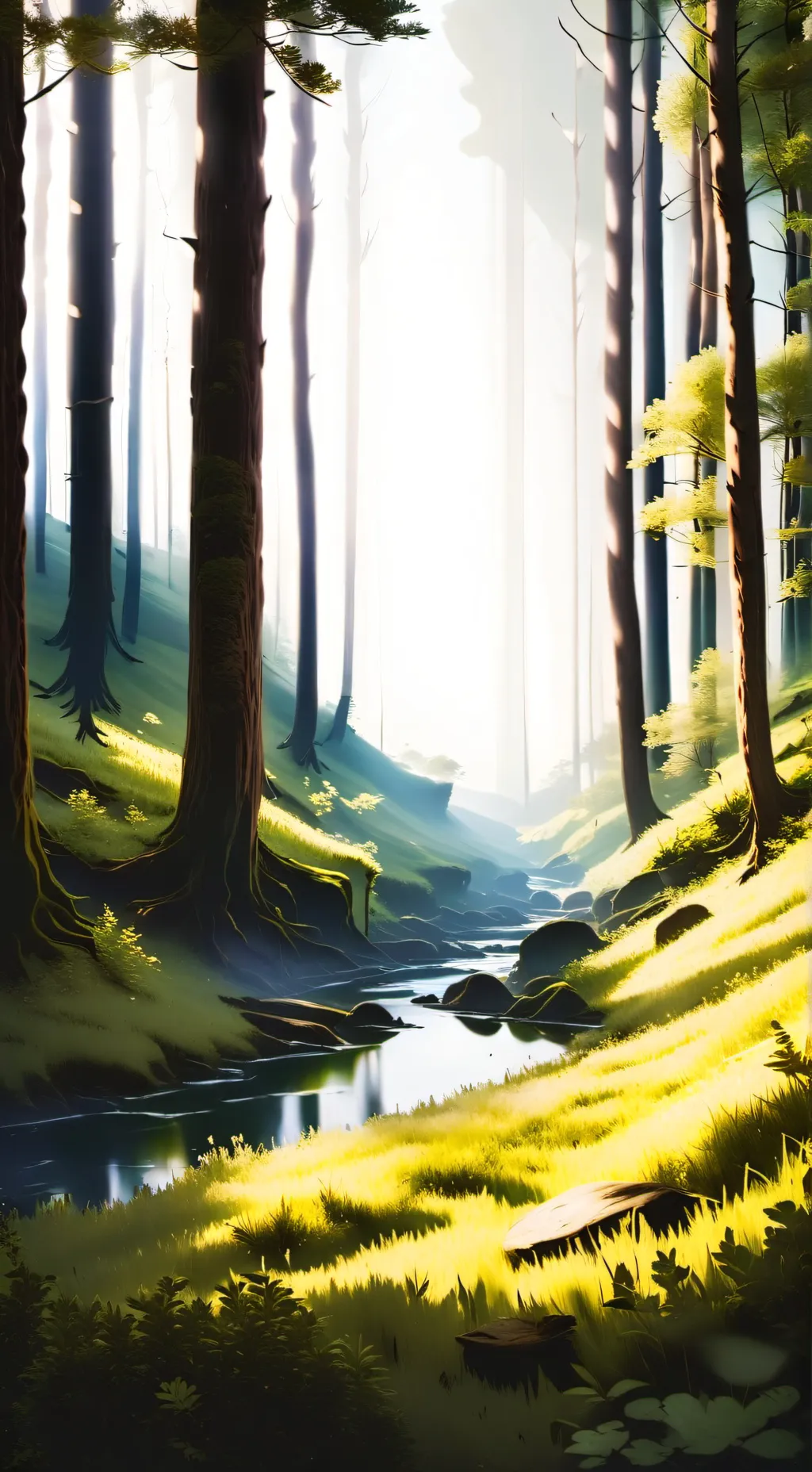 ai character: Fantasy World background