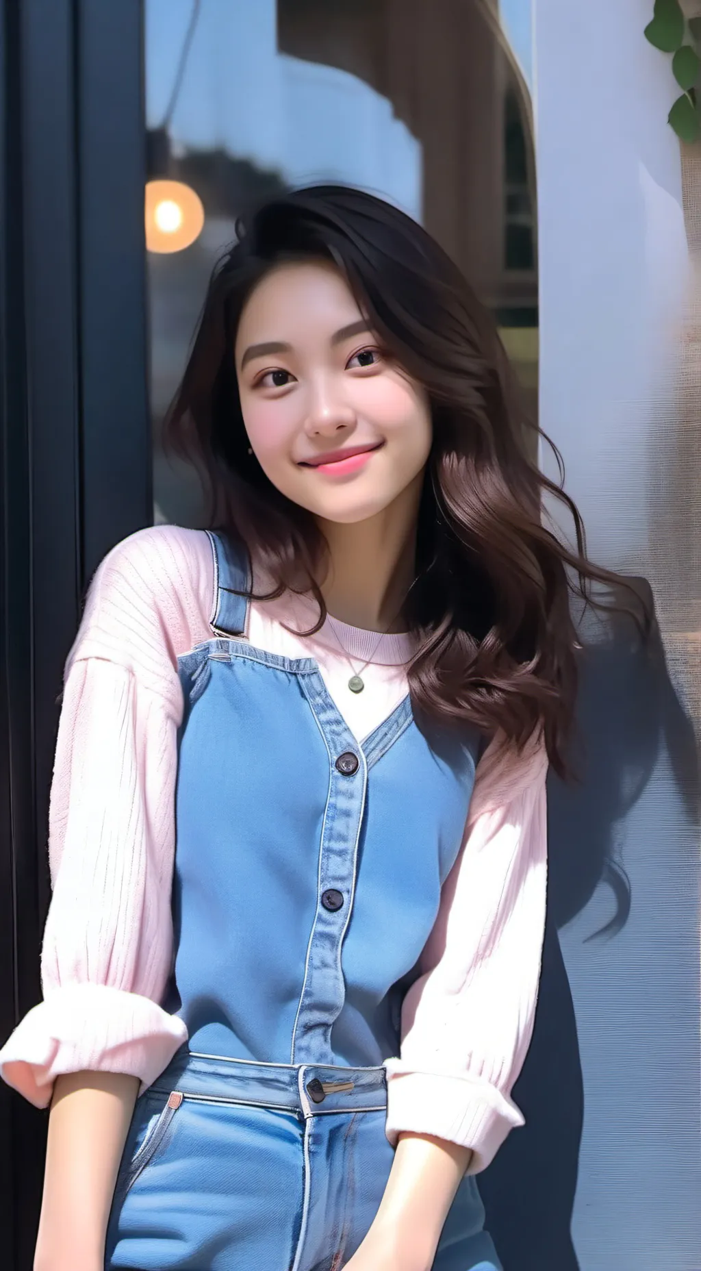 ai character: Luna background